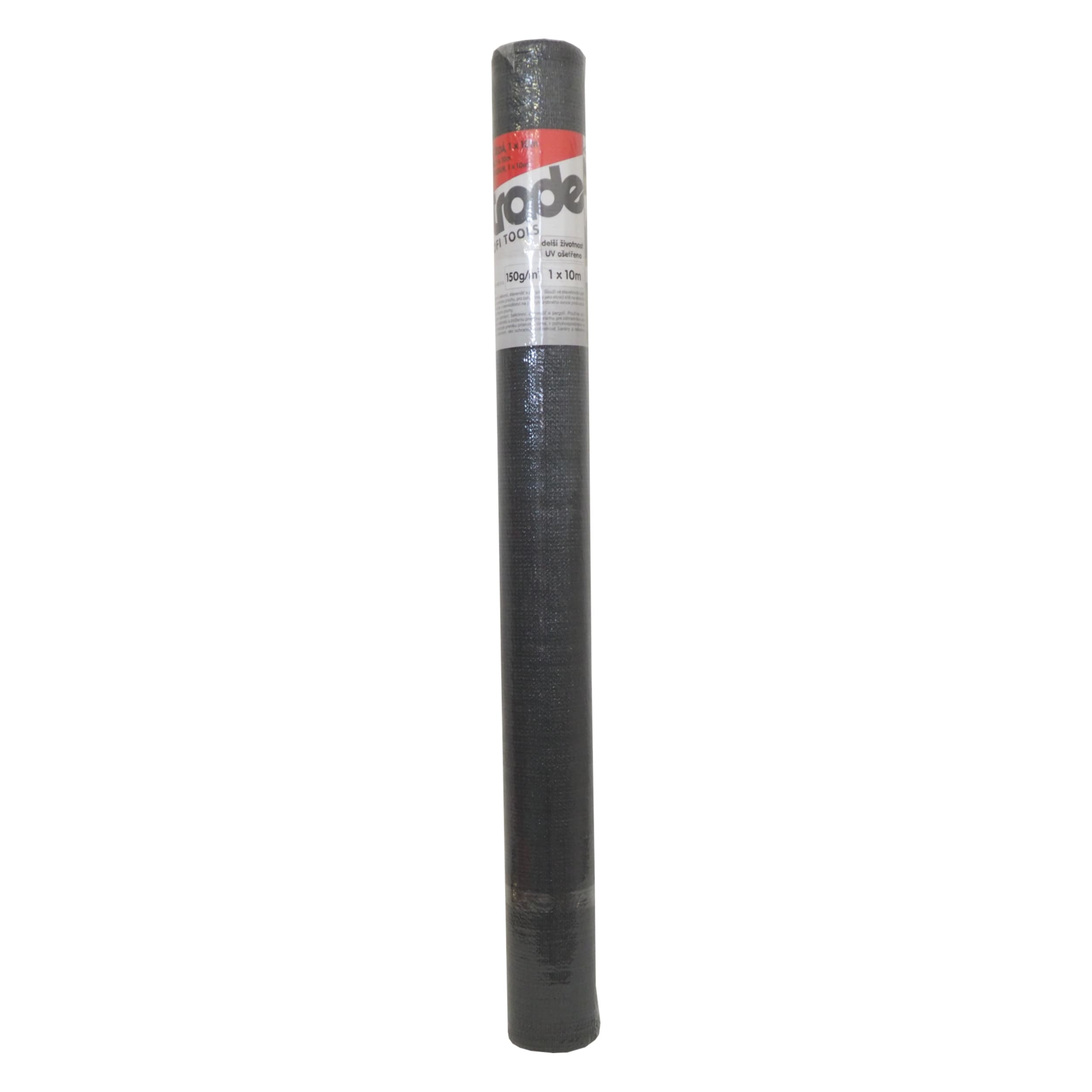 TOPTRADE stínící síť, šedá, 1 × 10 m, 150 g/m² (90 %) - náhled 4