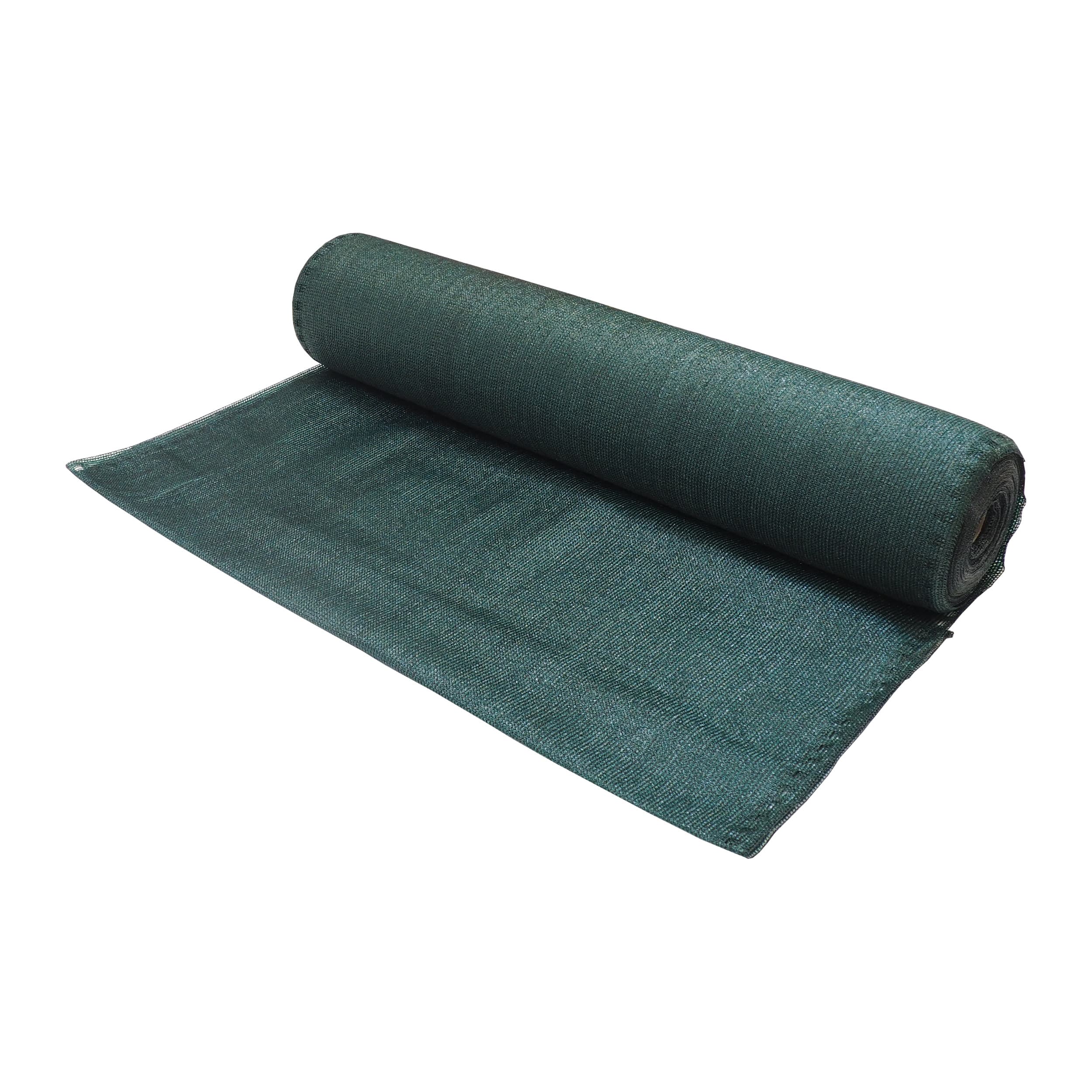 TOPTRADE stínící síť zelená 2 × 50 m, 150 g/m², 90 %