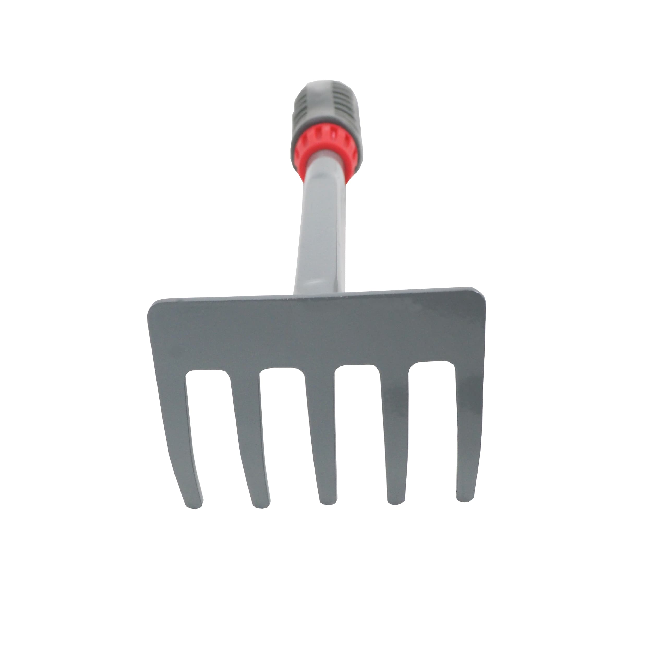 TOPTRADE ruční mini hrábě, 5 zubů, 28 cm (kov/PP) - náhled 5