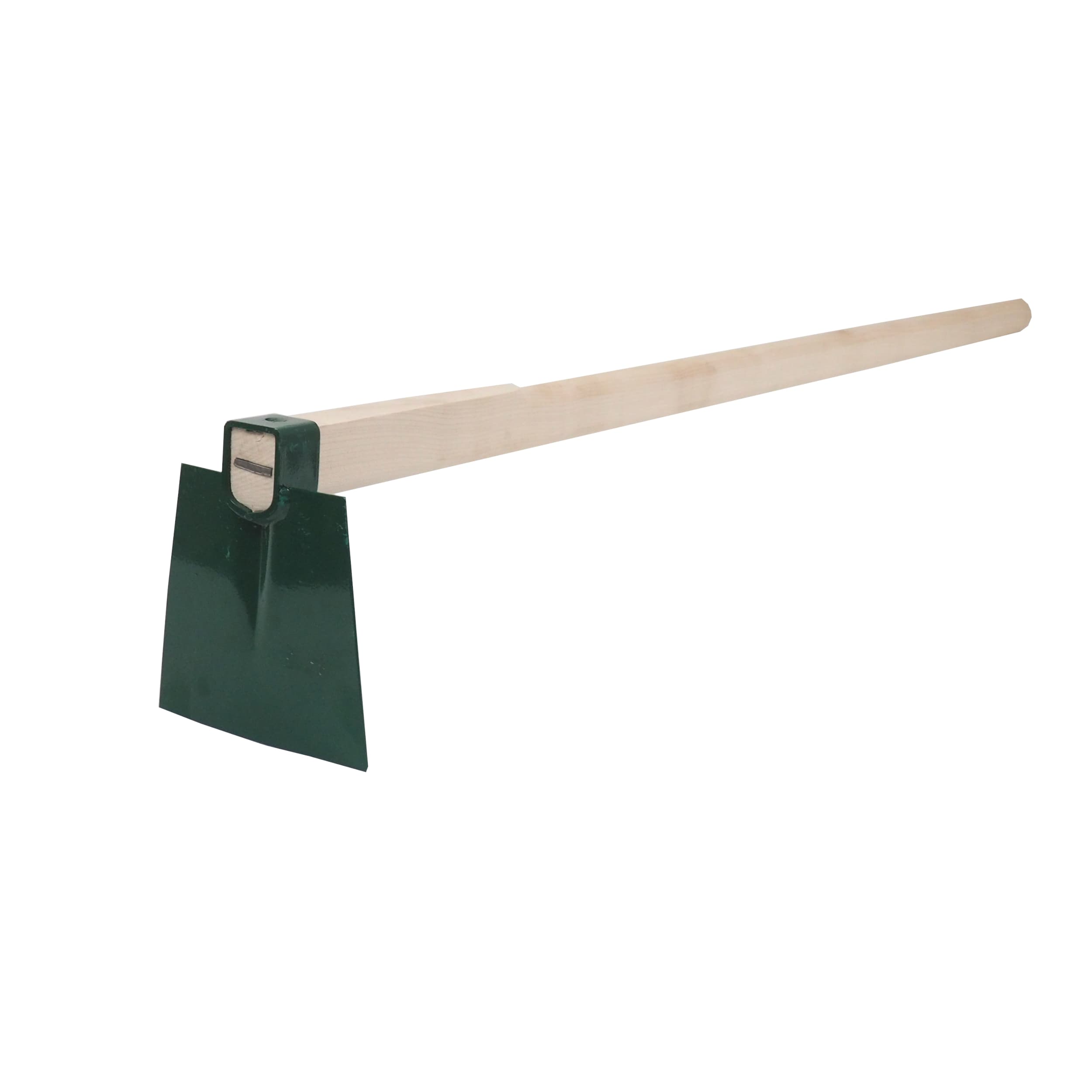 Motyka plochá FED 208/1200, 125 mm – lisovaná, dřevěná násada 120 cm