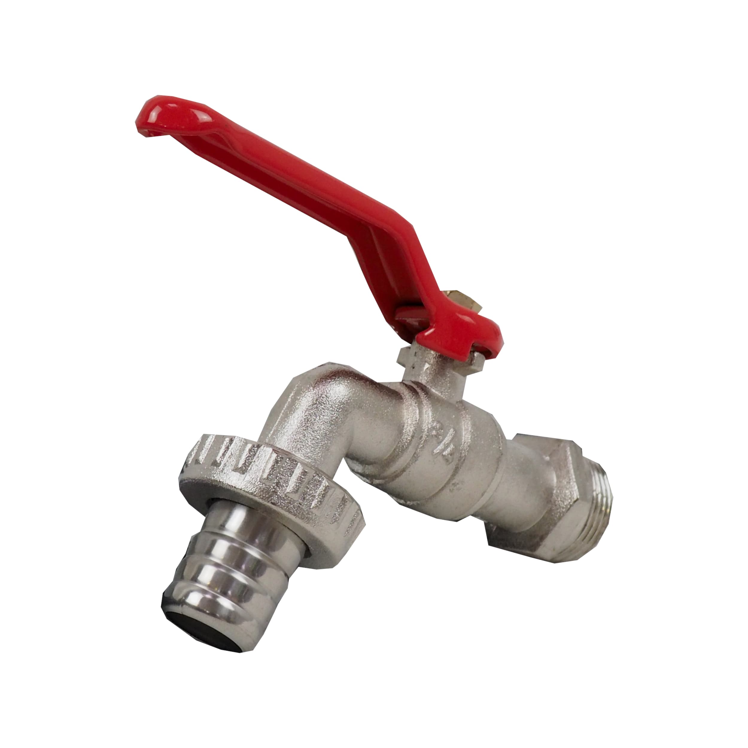 TOPTRADE zahradní ventil 3/4" – pákový kohout se šroubením na hadici - náhled 5