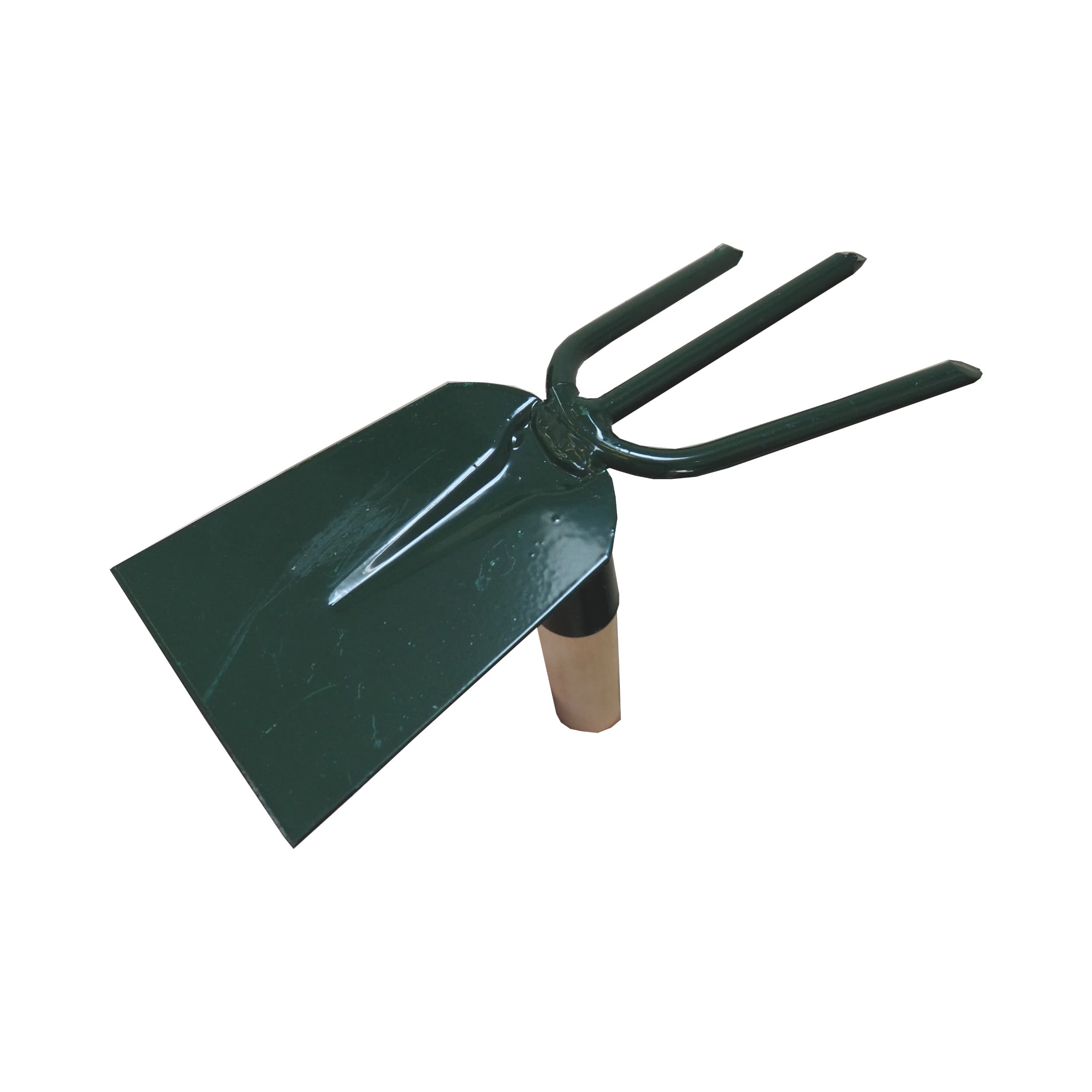 FED motyčka 2v1 plochá–trojzub, násada 25 cm - náhled 3