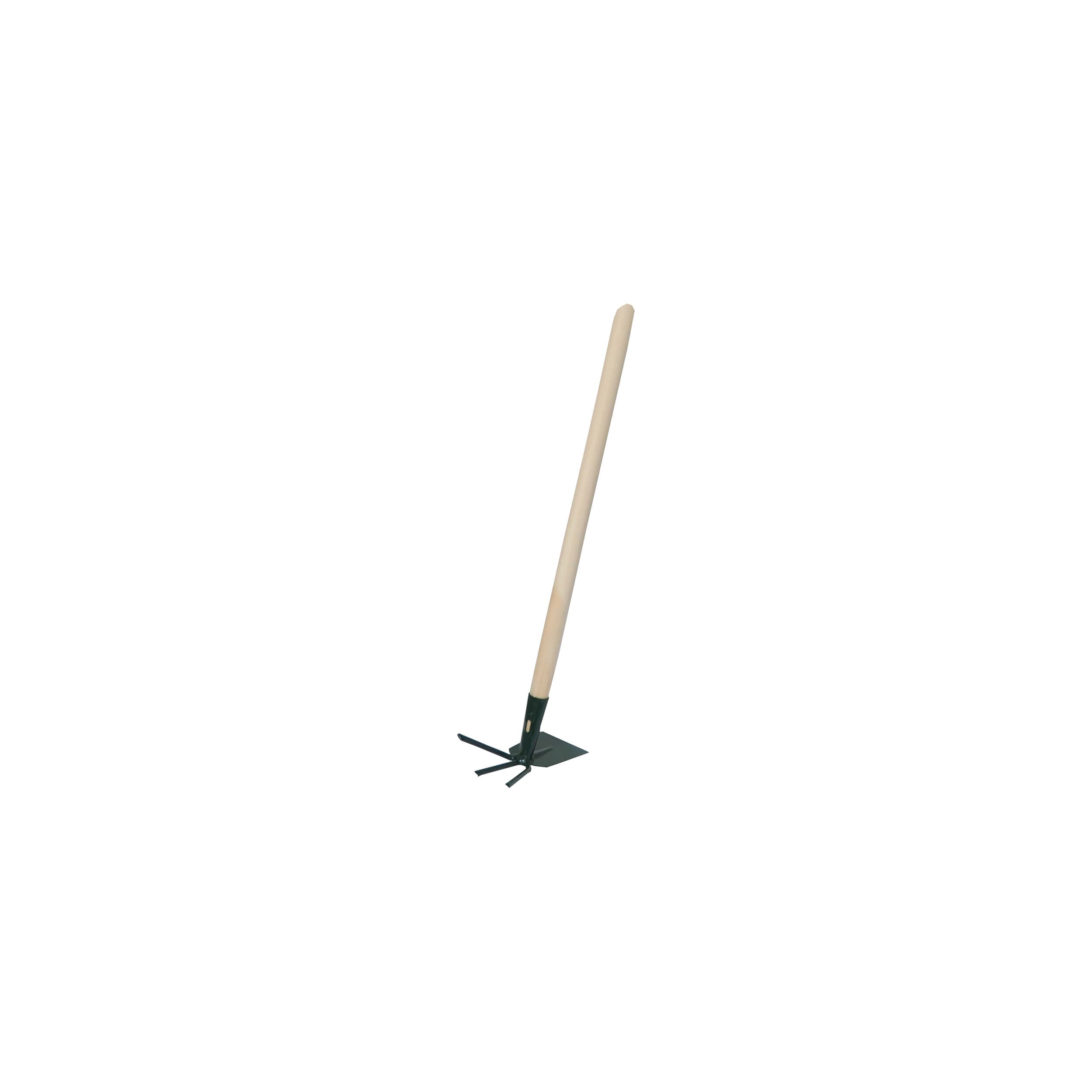 FED motyčka 2v1 – plochá + trojzub, násada 55 cm - náhled 2