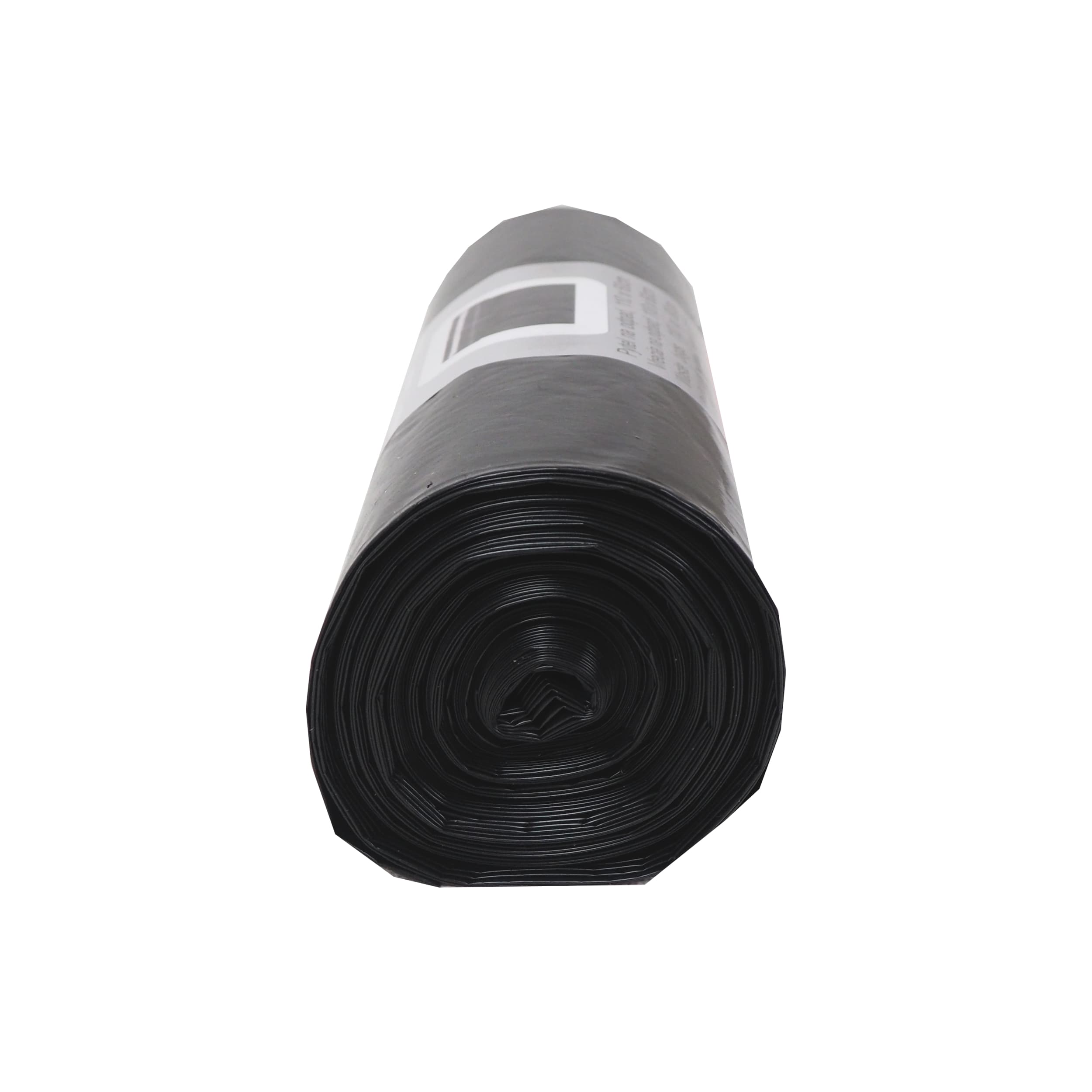 TOPTRADE pytle na odpad 120 l, 80 µm, 10 ks, černé - náhled 2