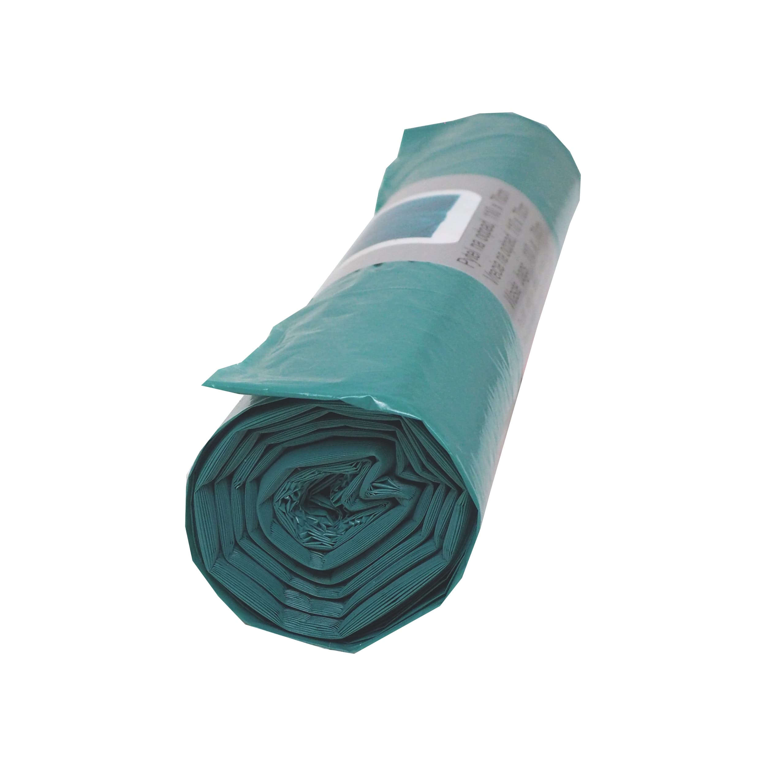 TOPTRADE pytle na odpad 120 l, 80 µm, modré – 25 ks (LDPE) - náhled 4