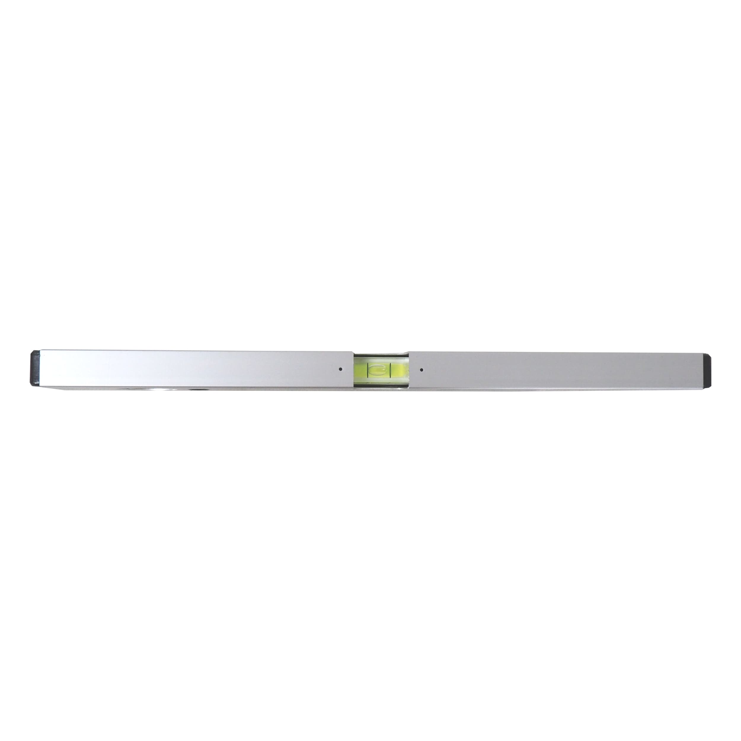 TOPTRADE vodováha 400 mm, 2 libely, stříbrná – standard - náhled 3