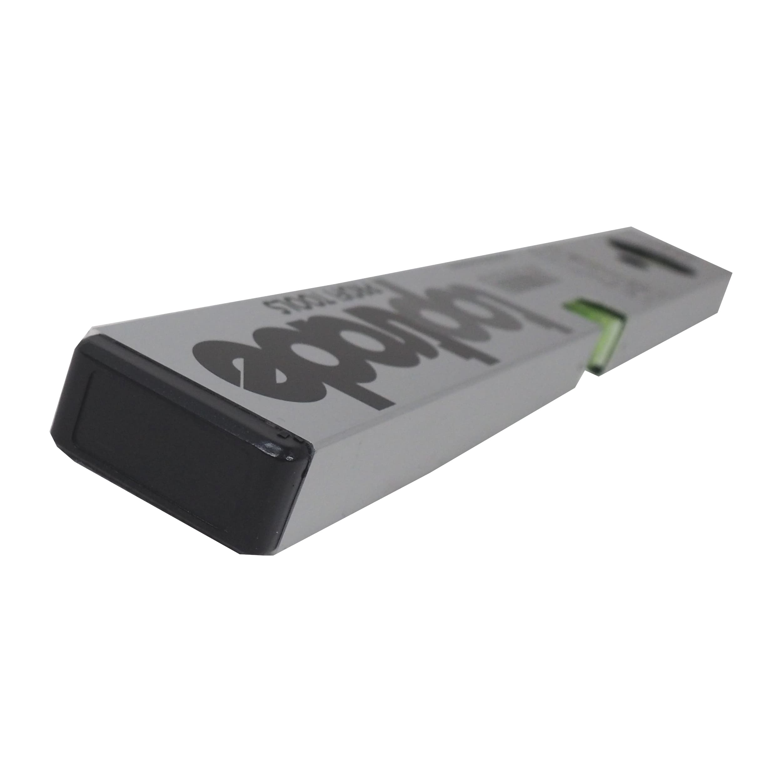 TOPTRADE vodováha 1000 mm, 2 libely, stříbrná – standard - náhled 5