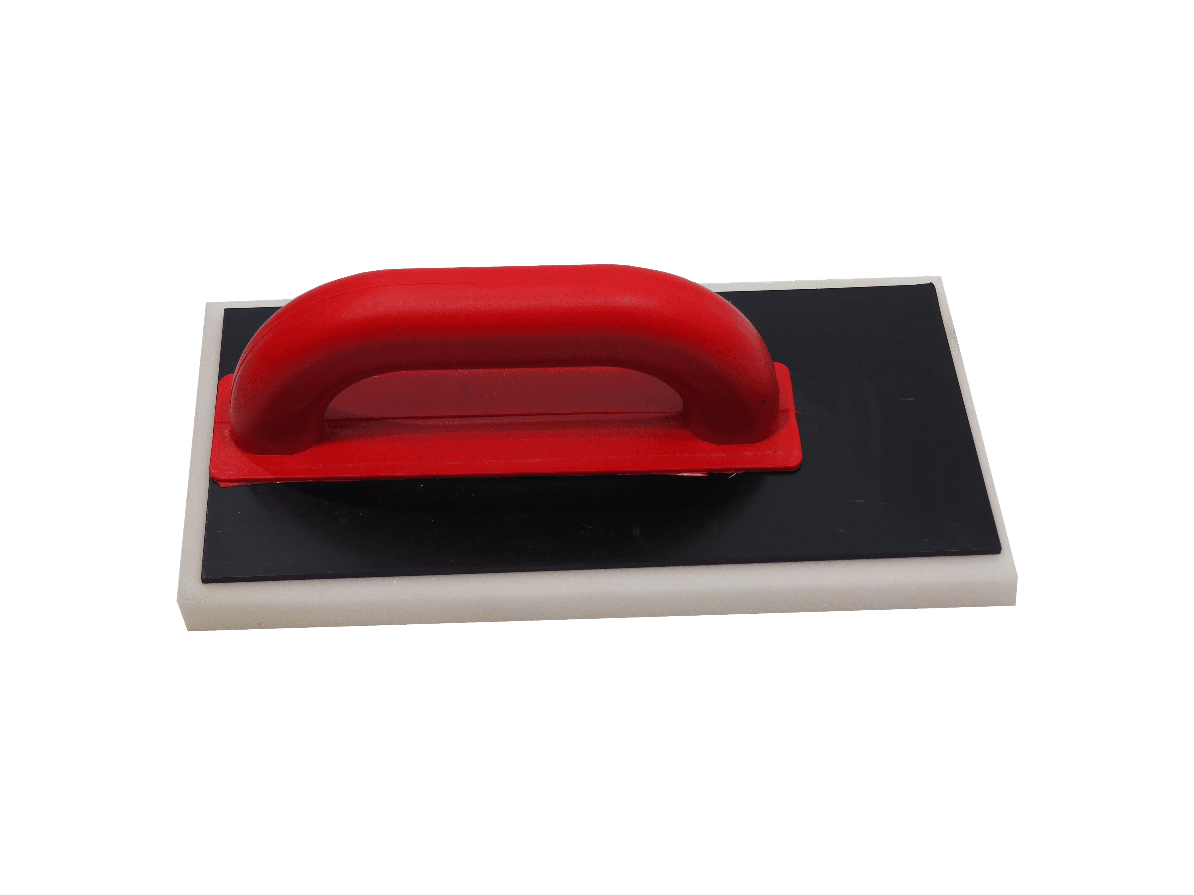 TOPTRADE hladítko ABS, posunutá rukojeť, jemný molitan 280 × 140 × 20 mm - náhled 2