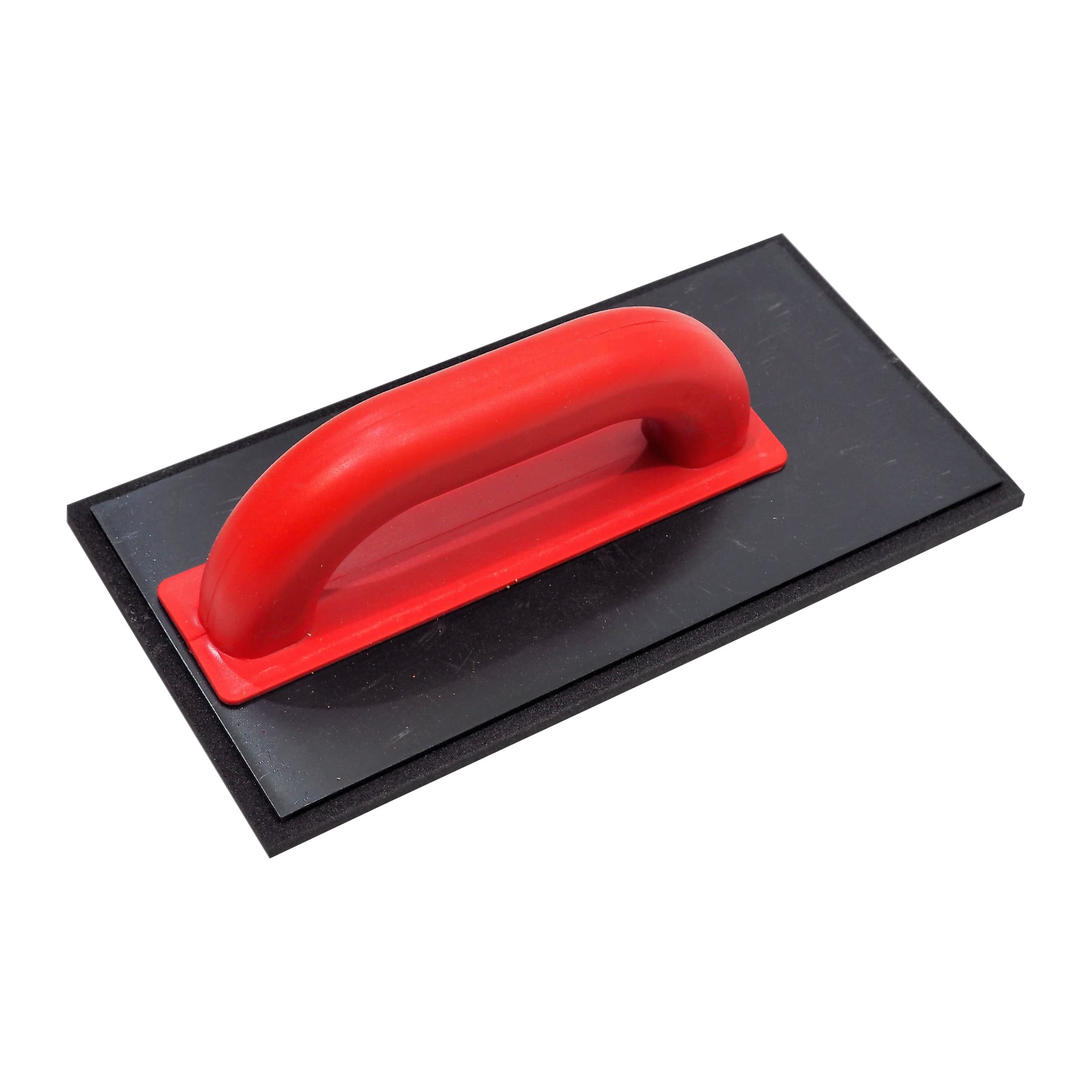 TOPTRADE hladítko ABS s posunutou rukojetí, mikropryž 280×140×8 mm