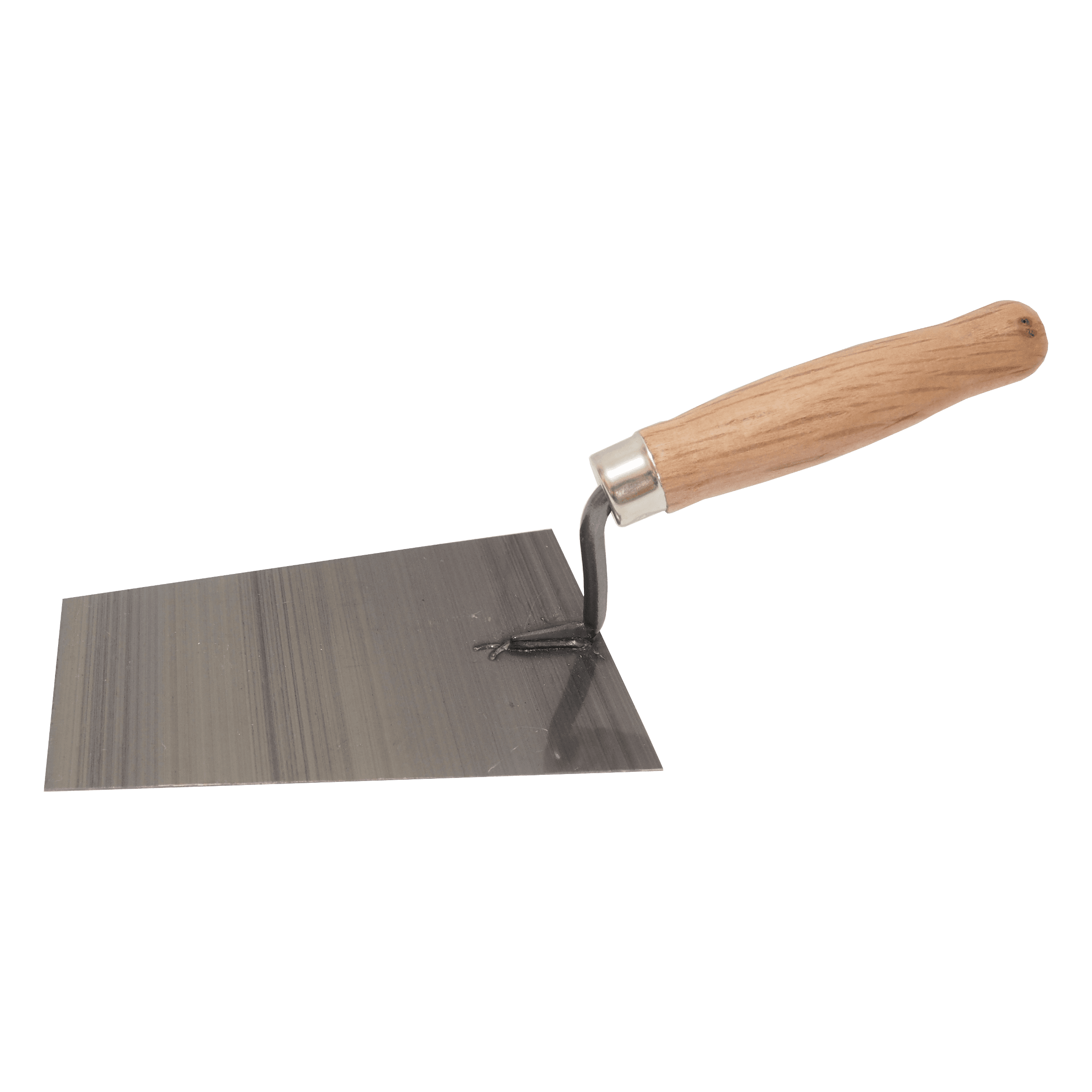 TOPTRADE zednická lžíce ocelová 160 × 110 mm – profi