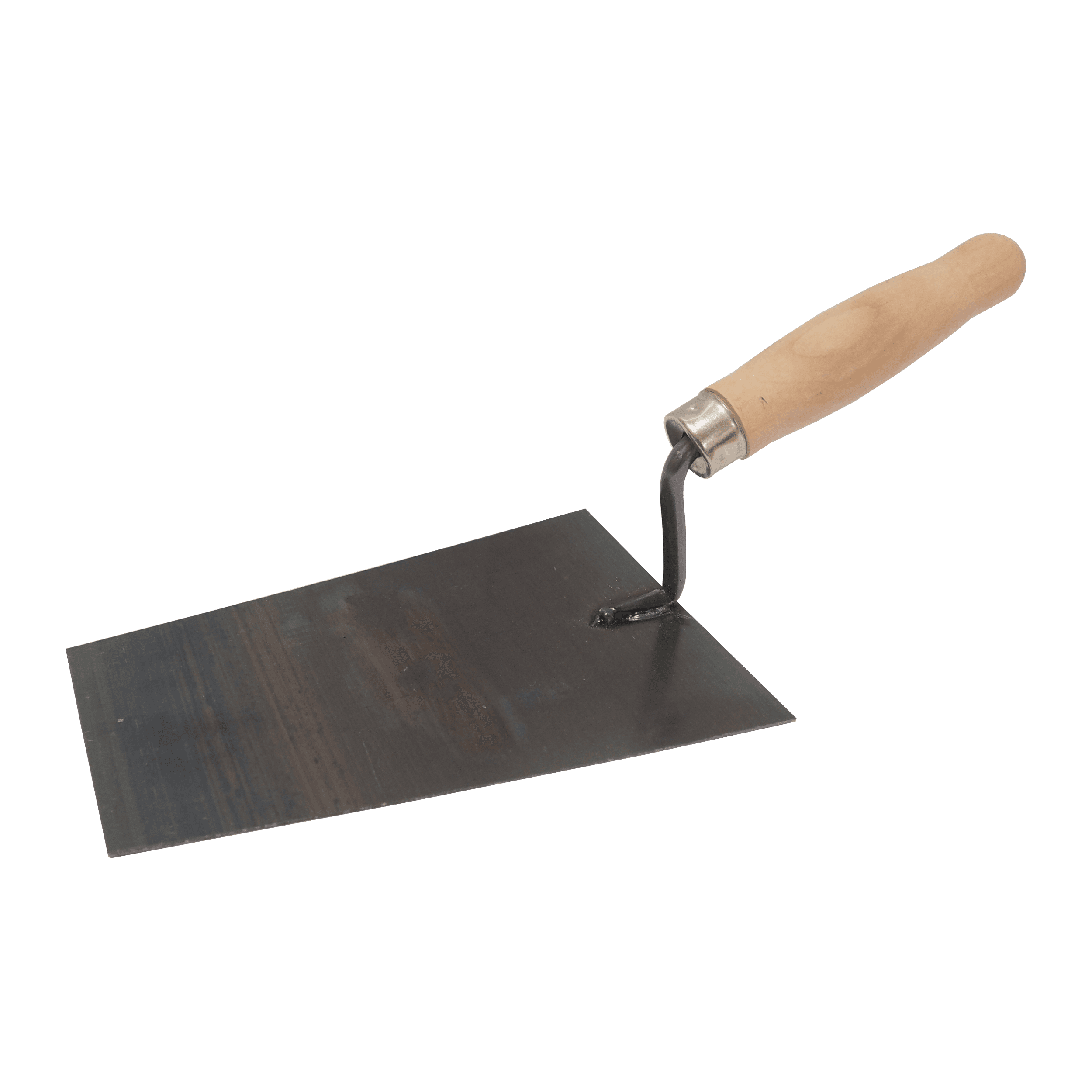 TOPTRADE zednická lžíce, ocelová 180 × 130 mm, profi