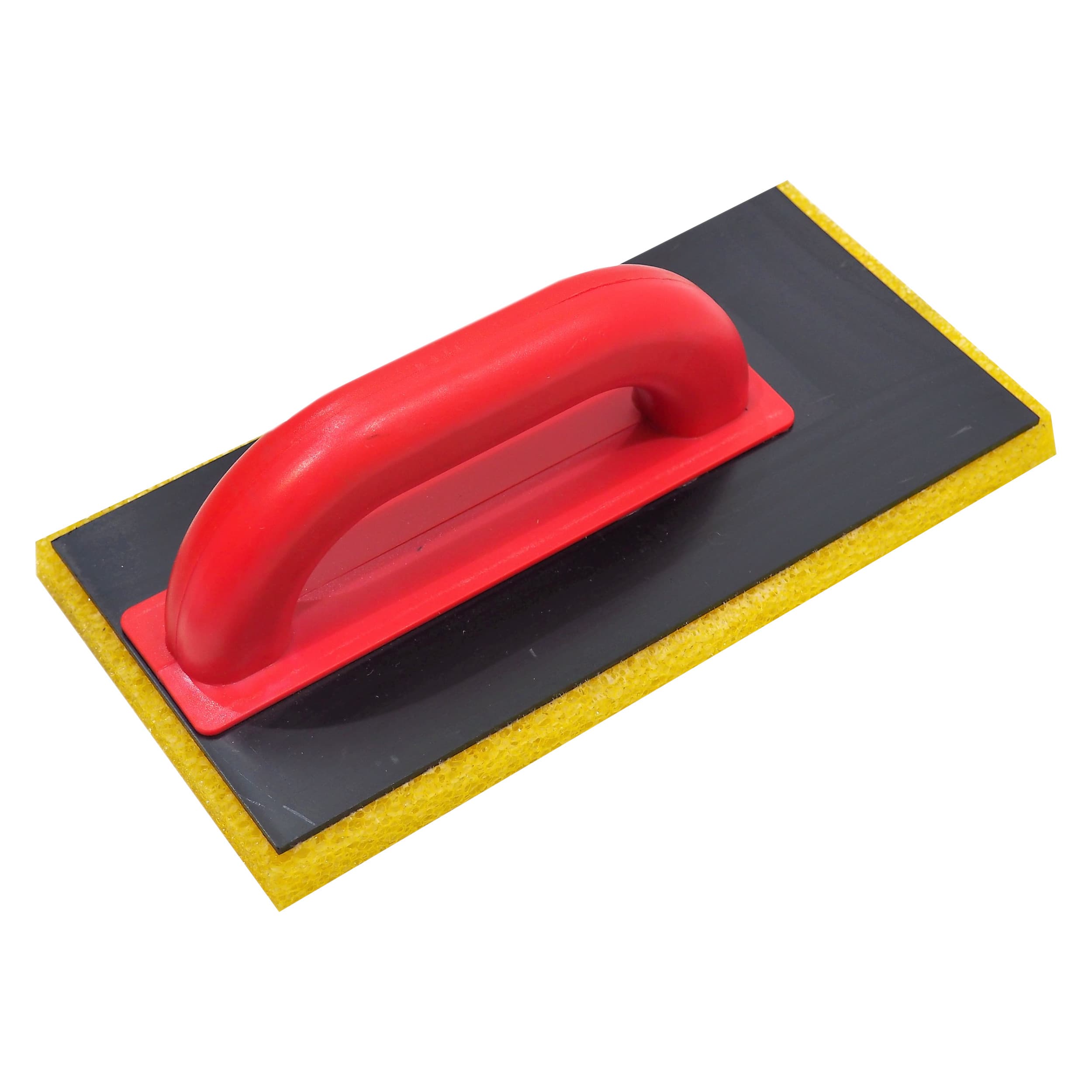 TOPTRADE hladítko ABS, hrubý molitan 280×140×20 mm (posunutá rukojeť)