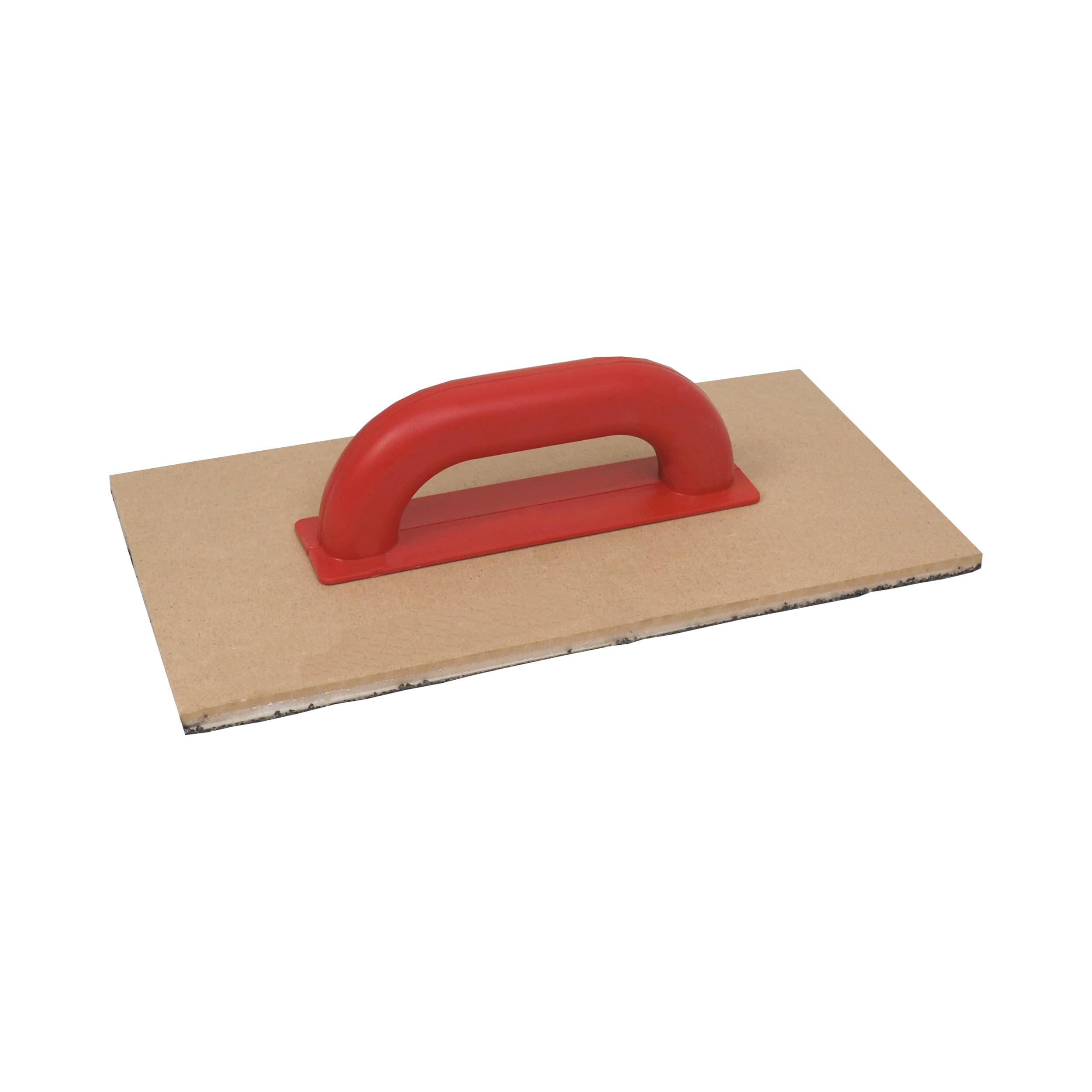 TOPTRADE brusné hladítko s kamínky a papírem, MDF, 553 × 278 mm, zrnitost 16