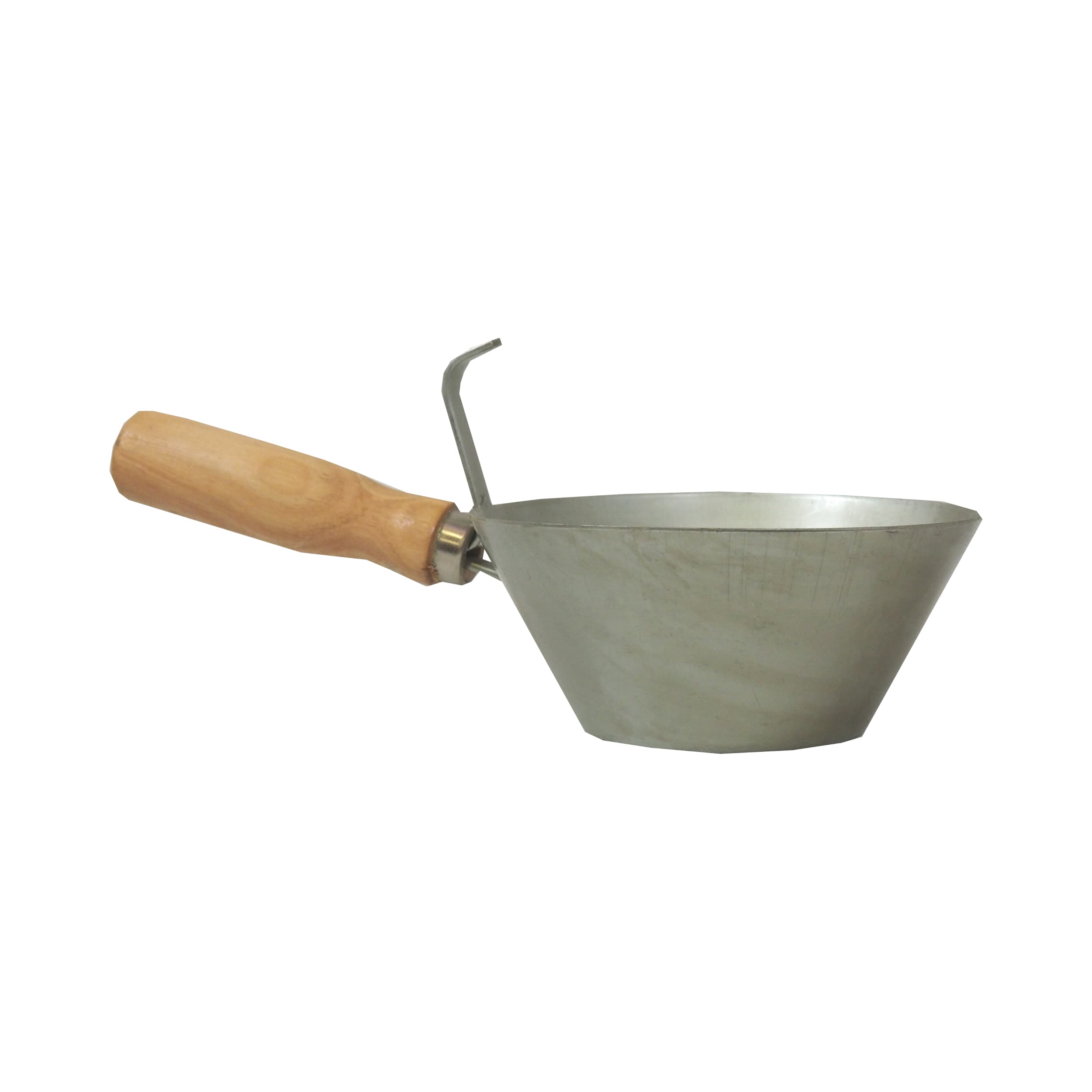 TOPTRADE naběračka na maltu 150 mm, pozinkovaná ocel - náhled 5