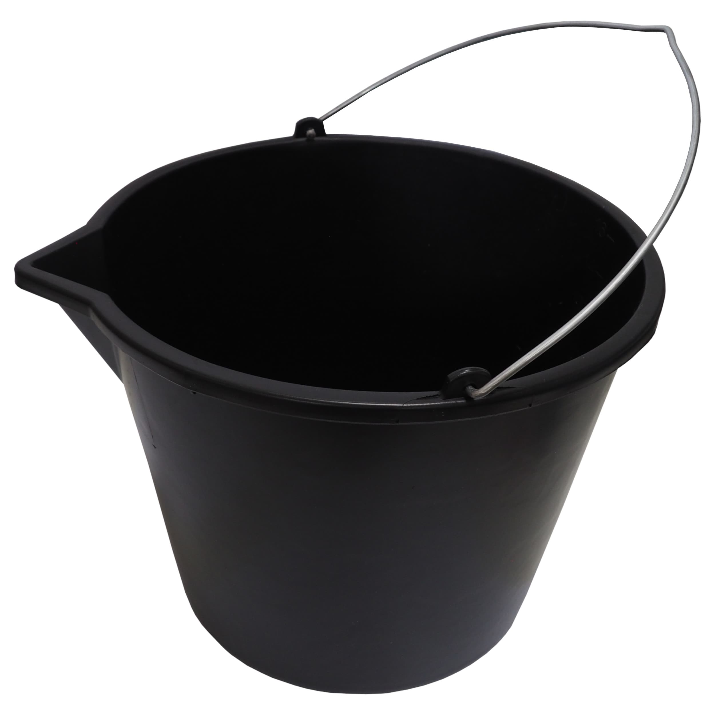TOPTRADE vědro zednické 16 l s nálevkou