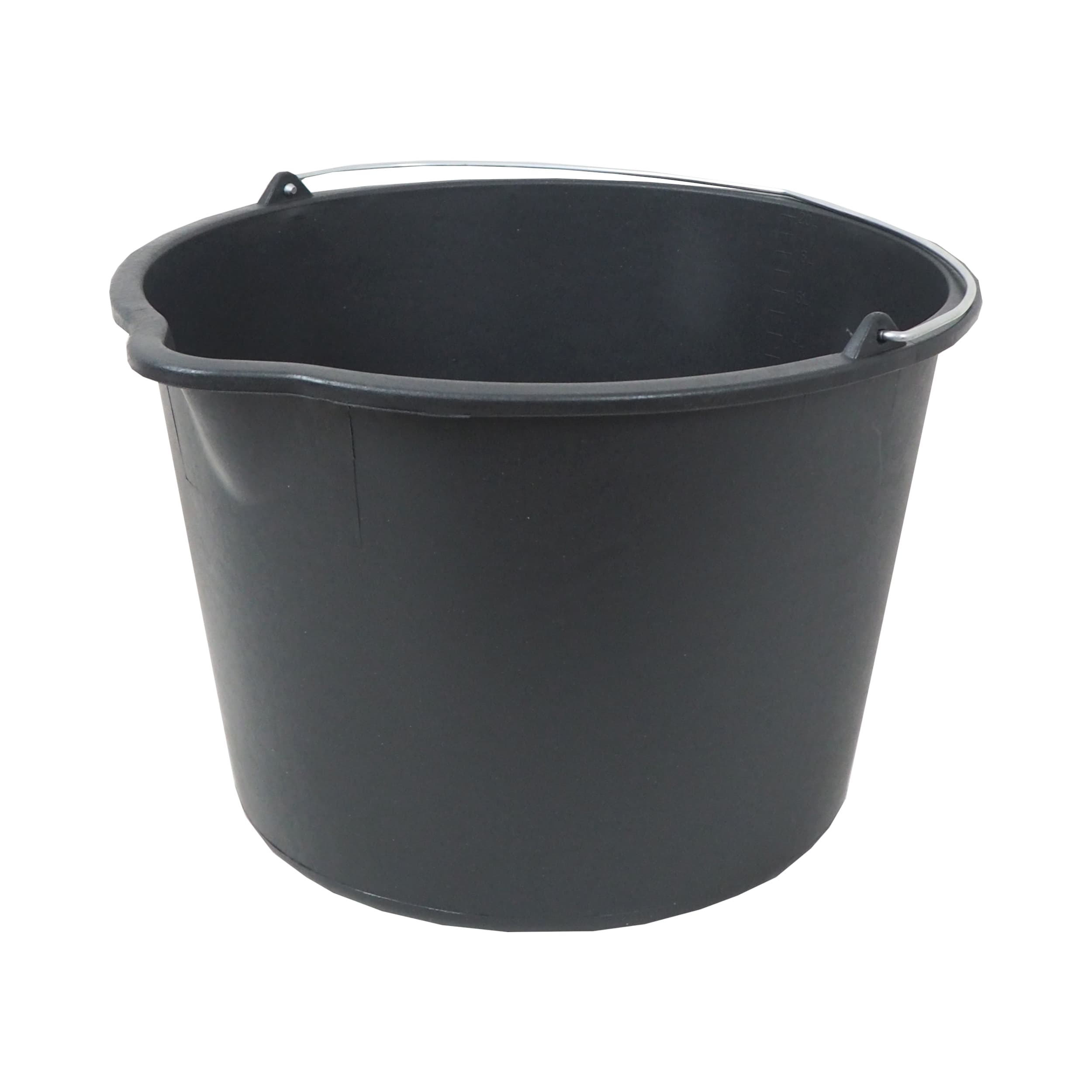 TOPTRADE vědro zednické plastové 20 l s nálevkou