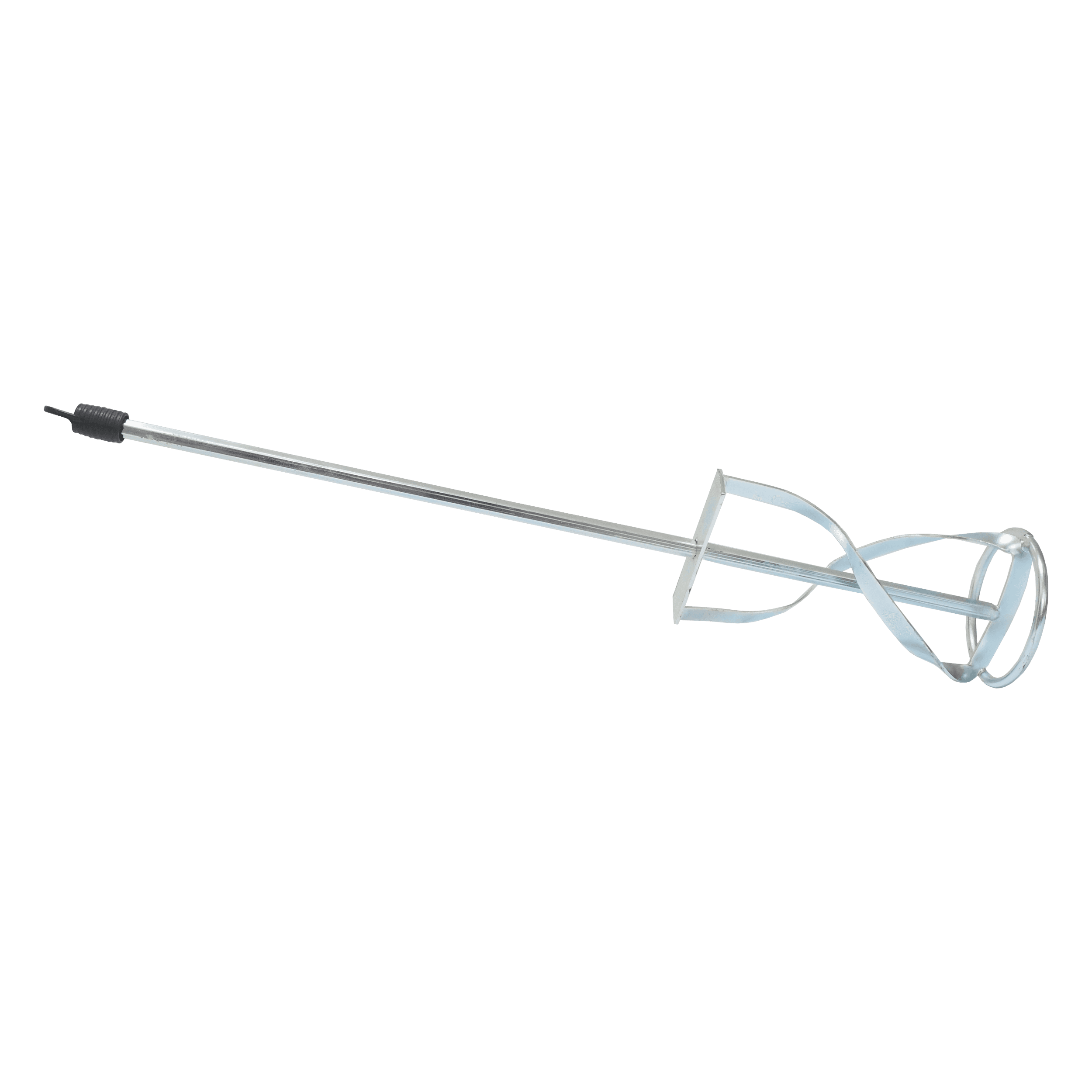 TOPTRADE míchadlo plechové s kruhem Ø 120 mm, pozinkované – hobby