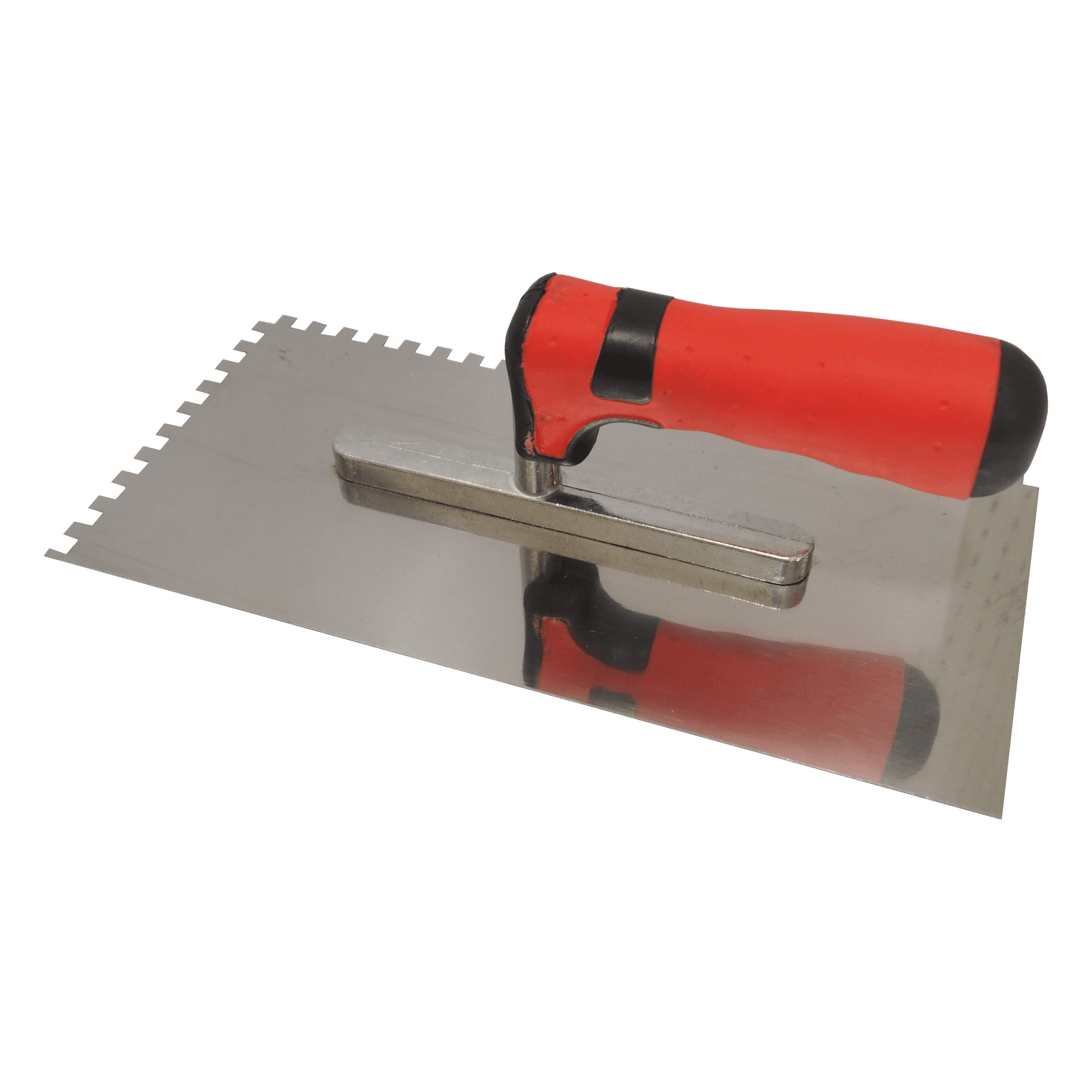 TOPTRADE nerezové hladítko 270×130 mm, zub 10 mm