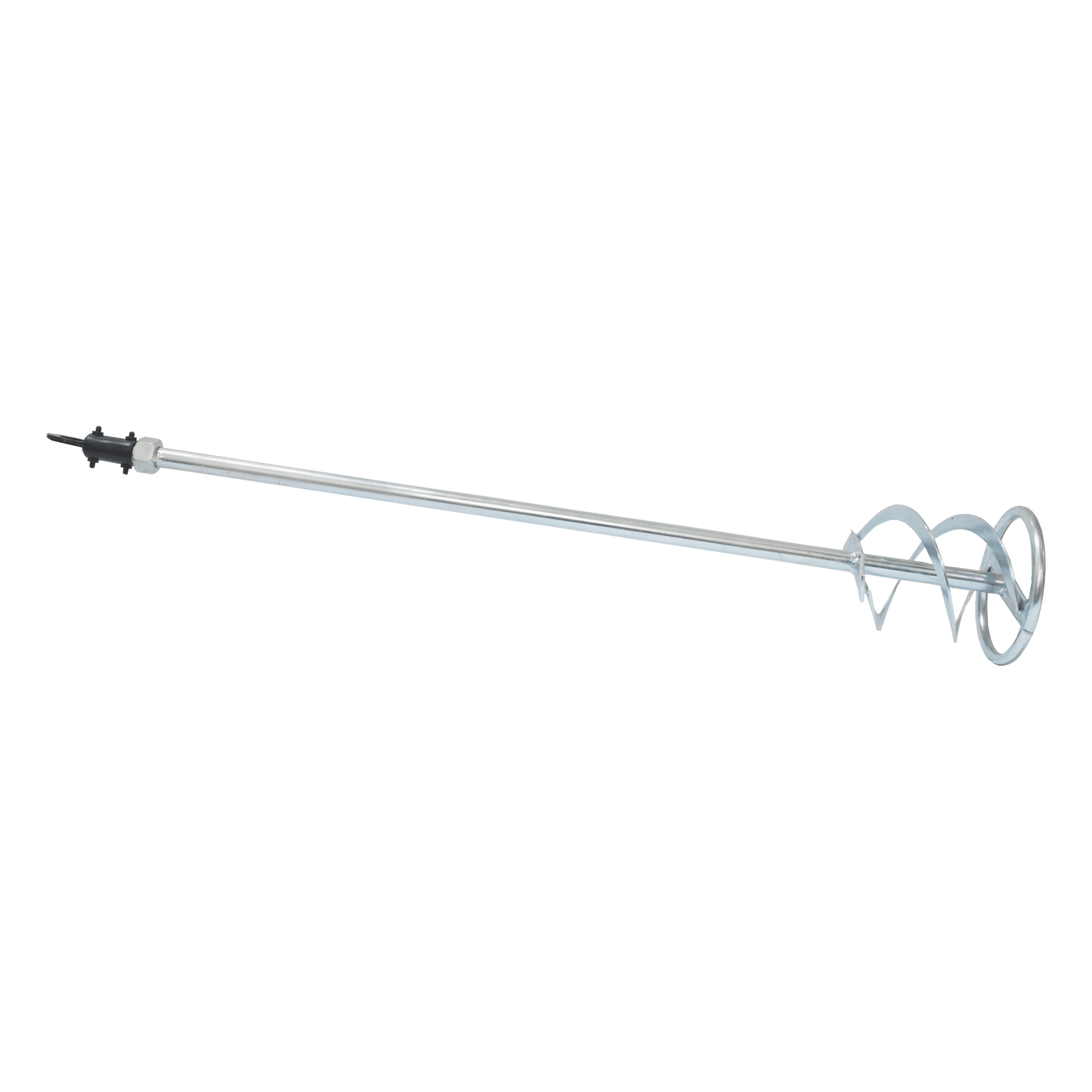 TOPTRADE míchadlo M14, Ø 120 mm – pozinkované, s kruhem