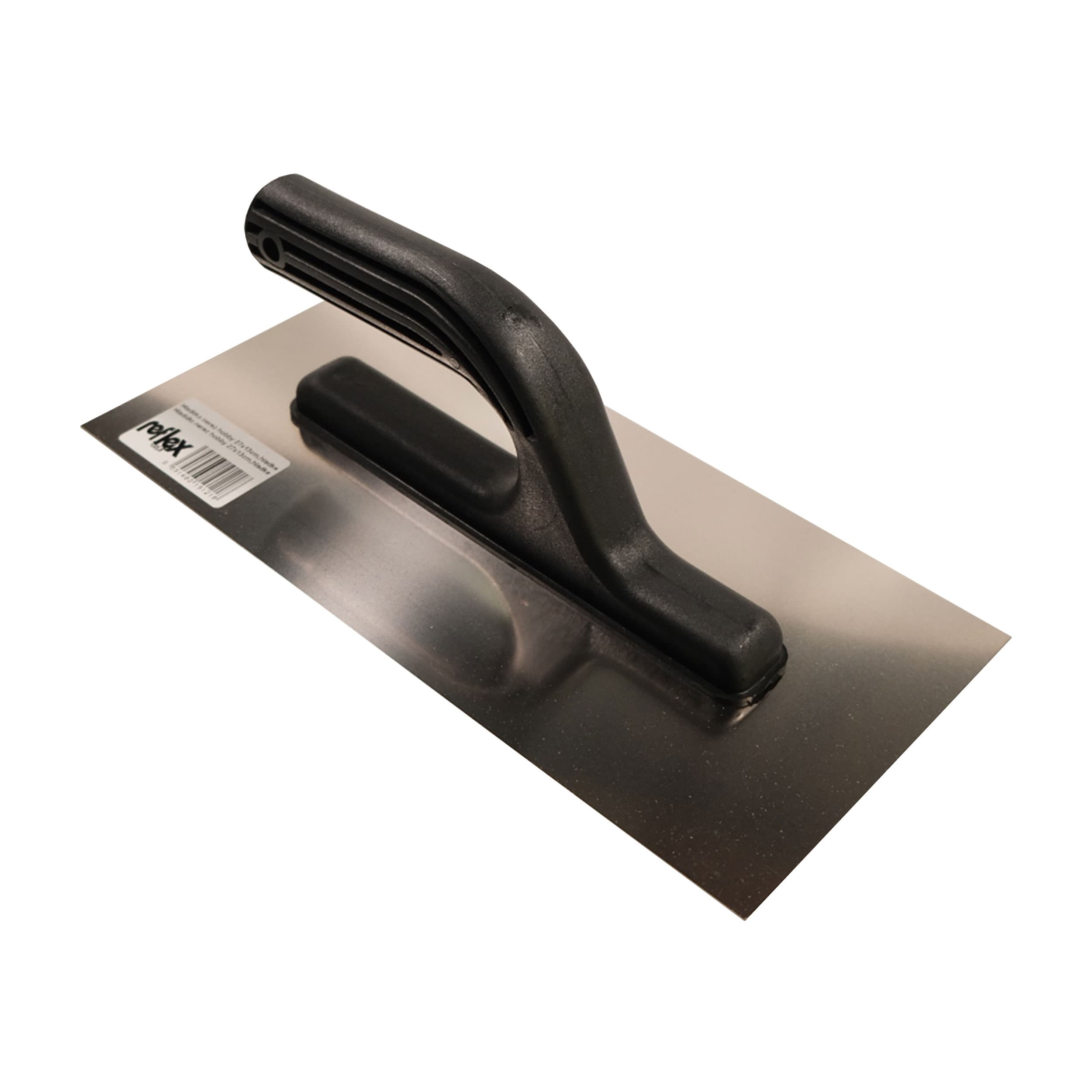 TOPTRADE hladítko nerezové 270 × 130 mm, hladké – plastová rukojeť - náhled 2