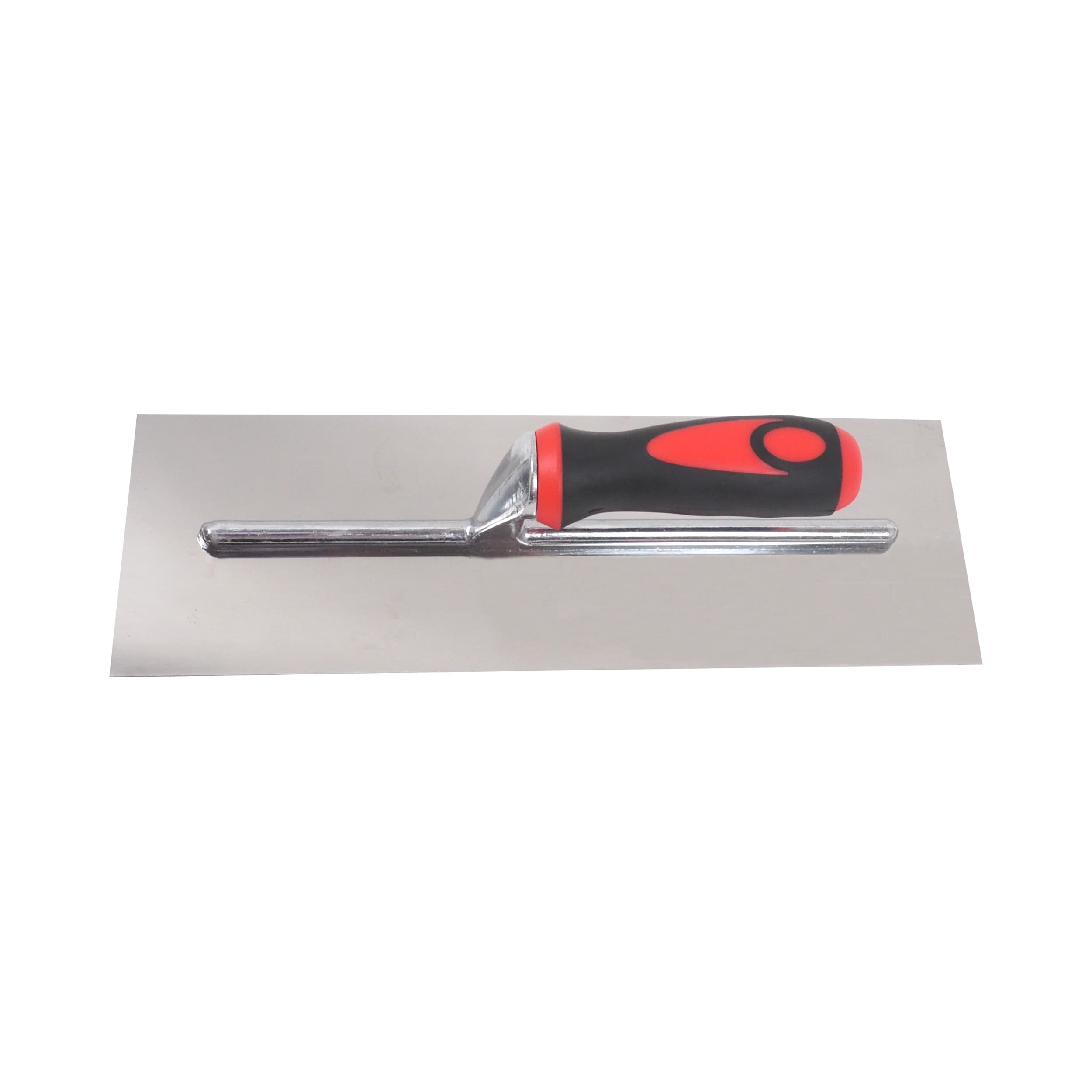 TOPTRADE hladítko nerezové 360×120 mm, hladké, pogumovaná rukojeť - náhled 2
