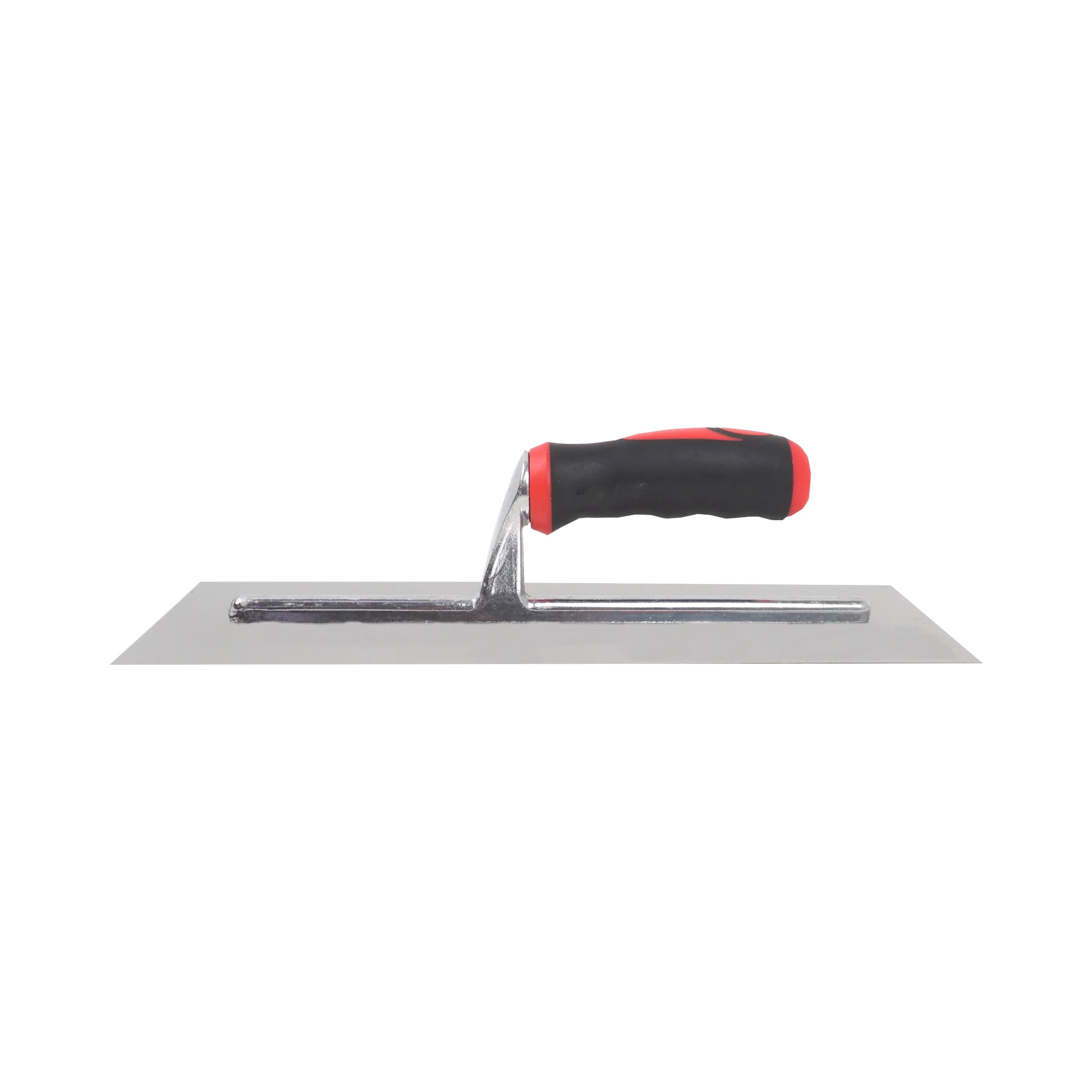 TOPTRADE hladítko nerezové 360×120 mm, hladké, pogumovaná rukojeť - náhled 3