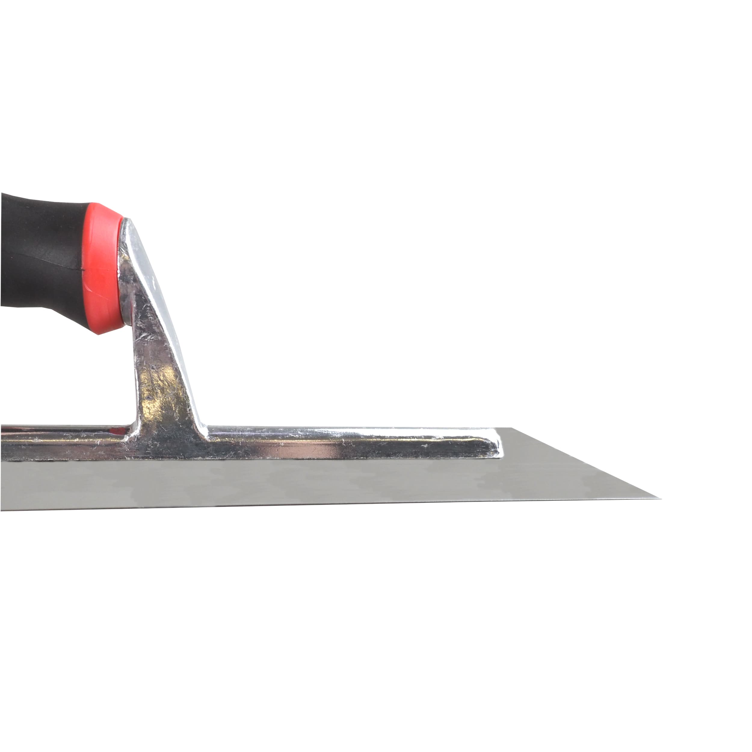TOPTRADE hladítko nerezové 360×120 mm, hladké, pogumovaná rukojeť - náhled 5