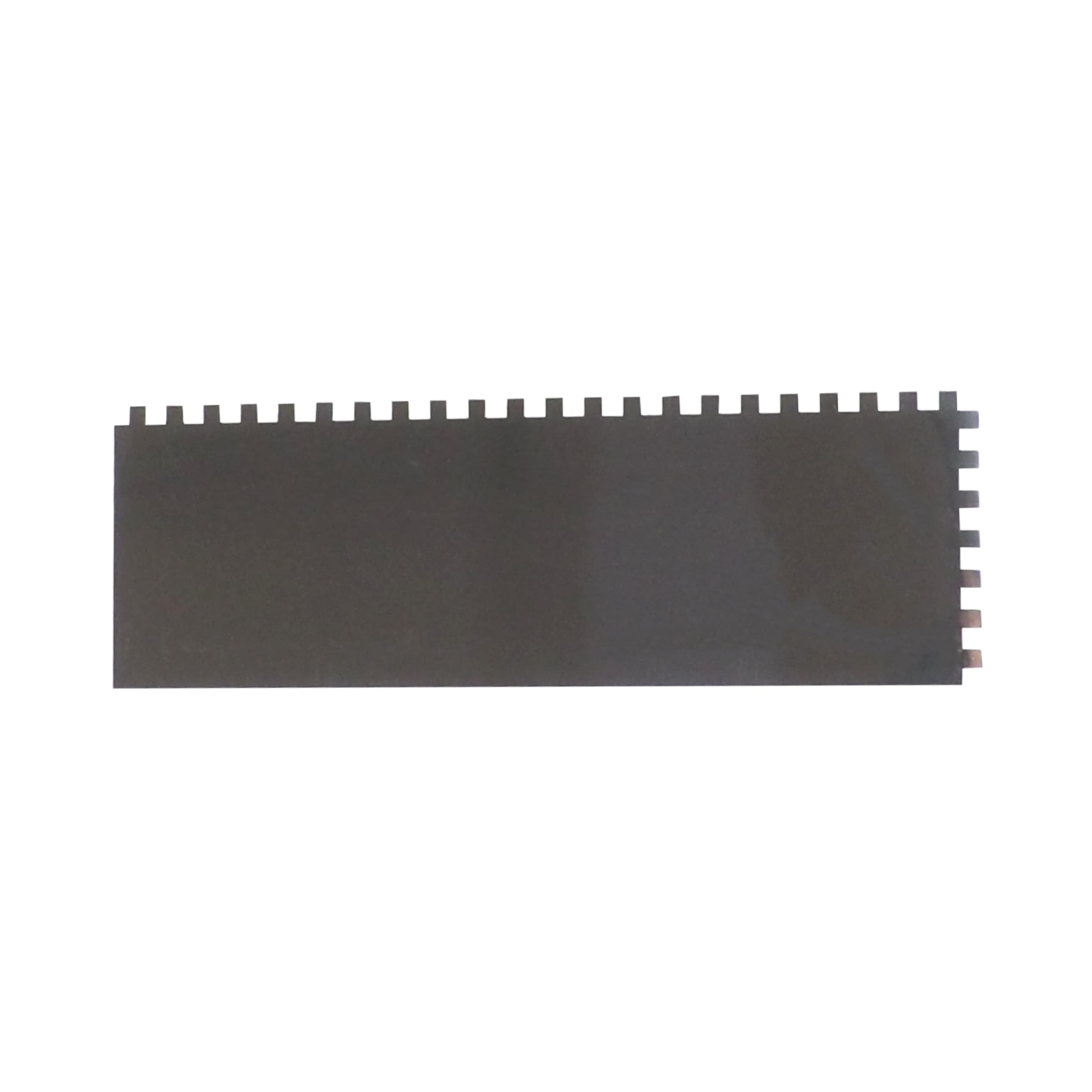 TOPTRADE hladítko nerezové, pogumovaná rukojeť, zub 8 mm, 360 × 120 mm - náhled 3