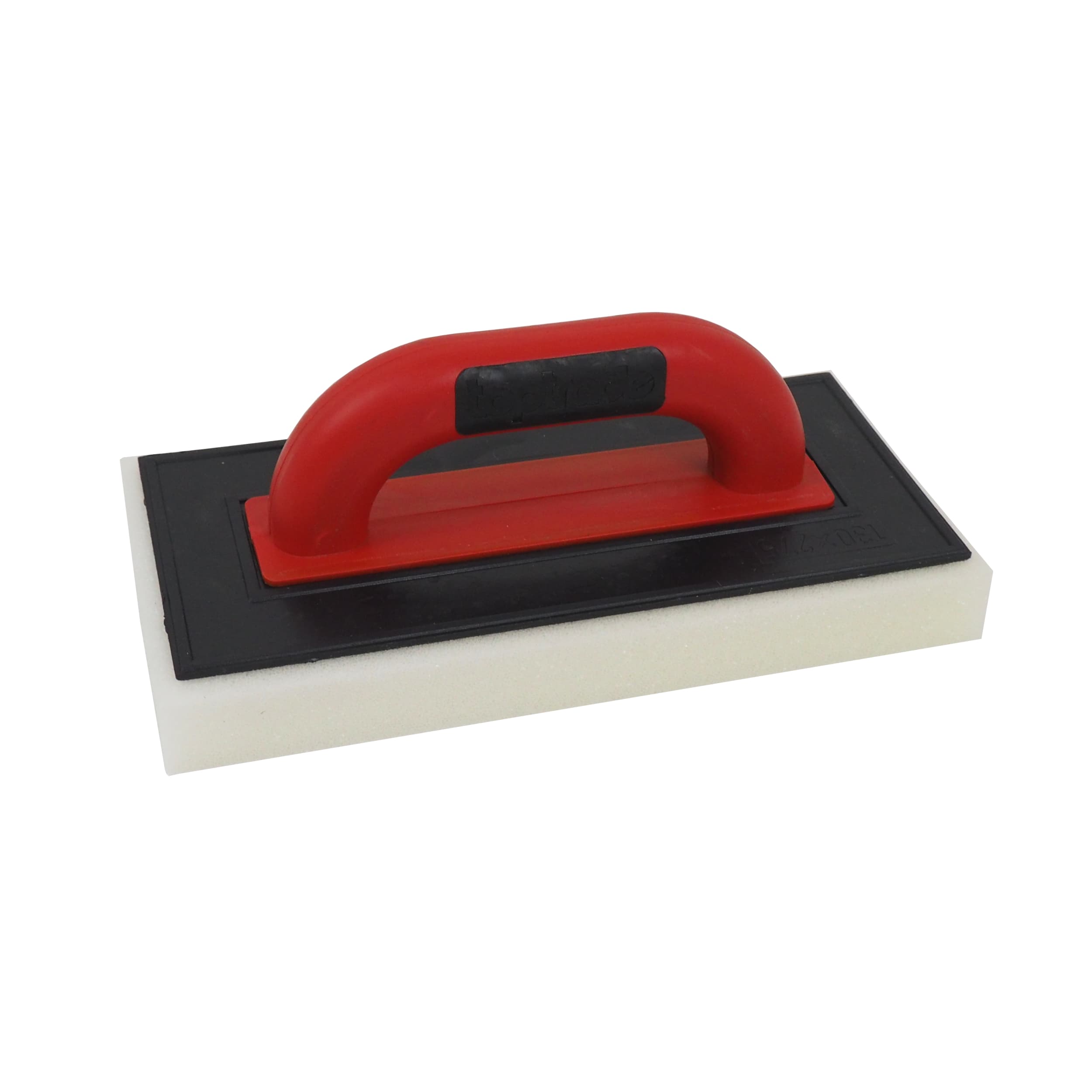 TOPTRADE hladítko ABS s jemným molitanem 280×140×30 mm