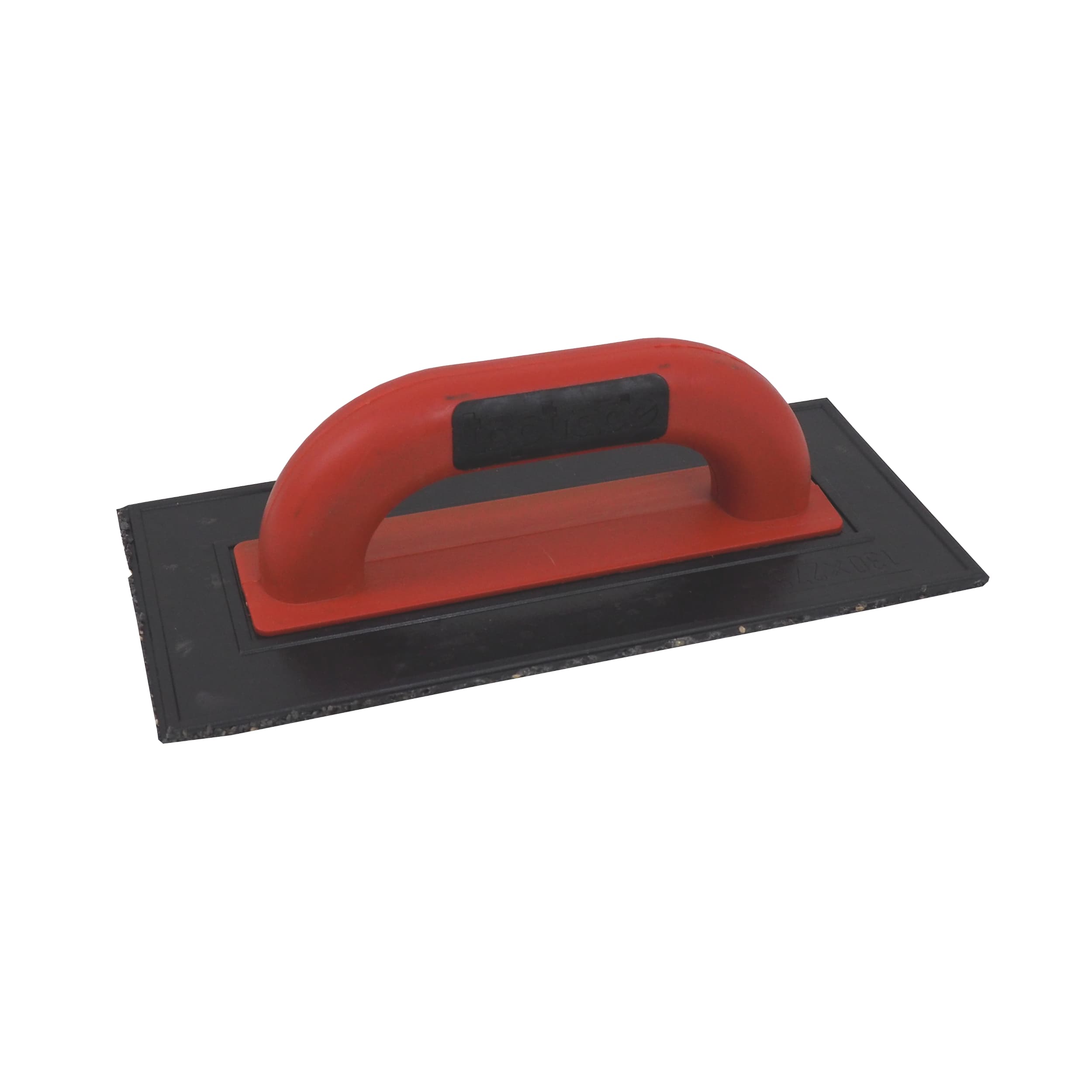 TOPTRADE hladítko ABS brusné s kamínky, zrnitost 12, 275×125 mm