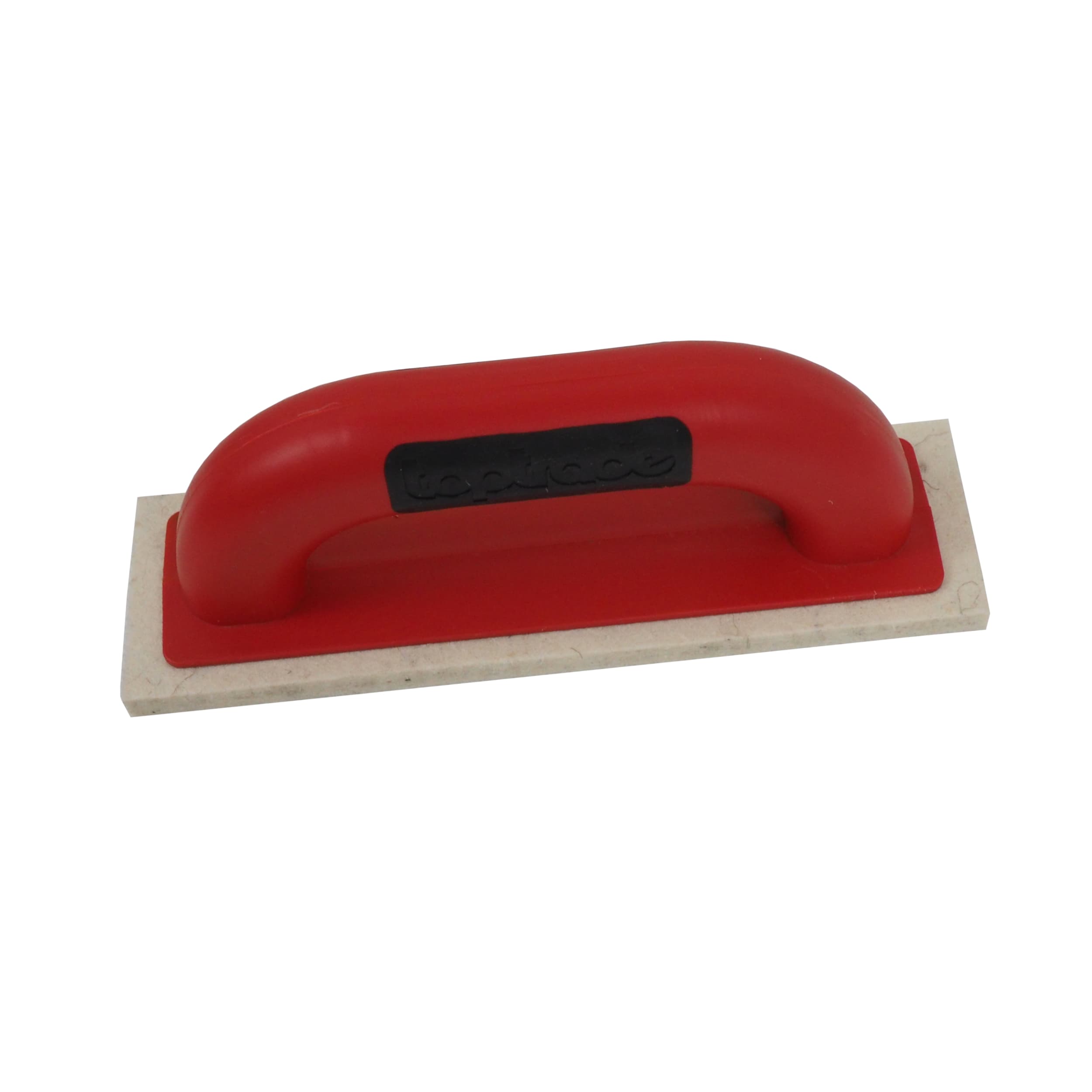 TOPTRADE hladítko ABS s bílou plstí, špaletové, Professional 220×65×8 mm