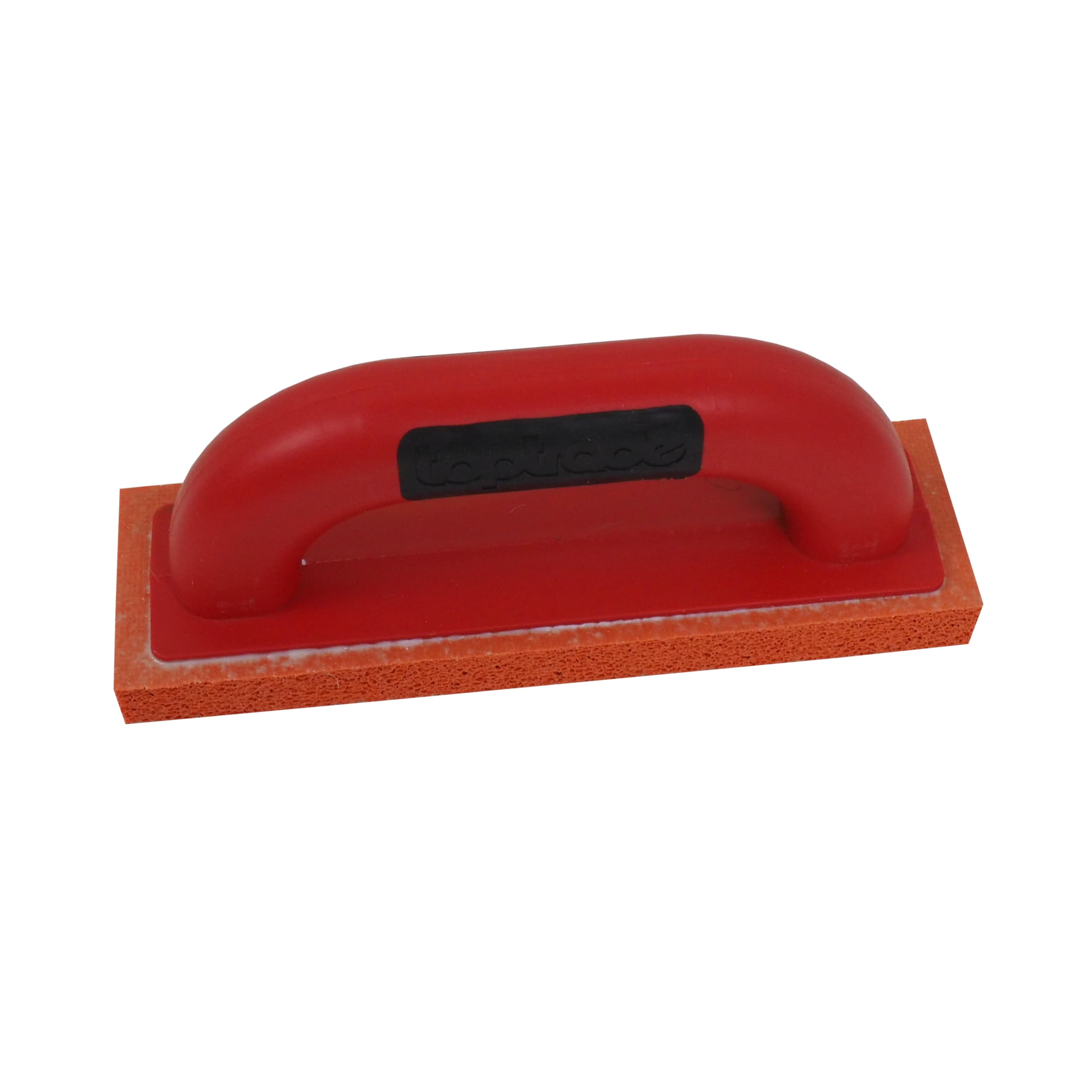 TOPTRADE hladítko s jemnou houbou, ABS, špaletové 220×65×18 mm
