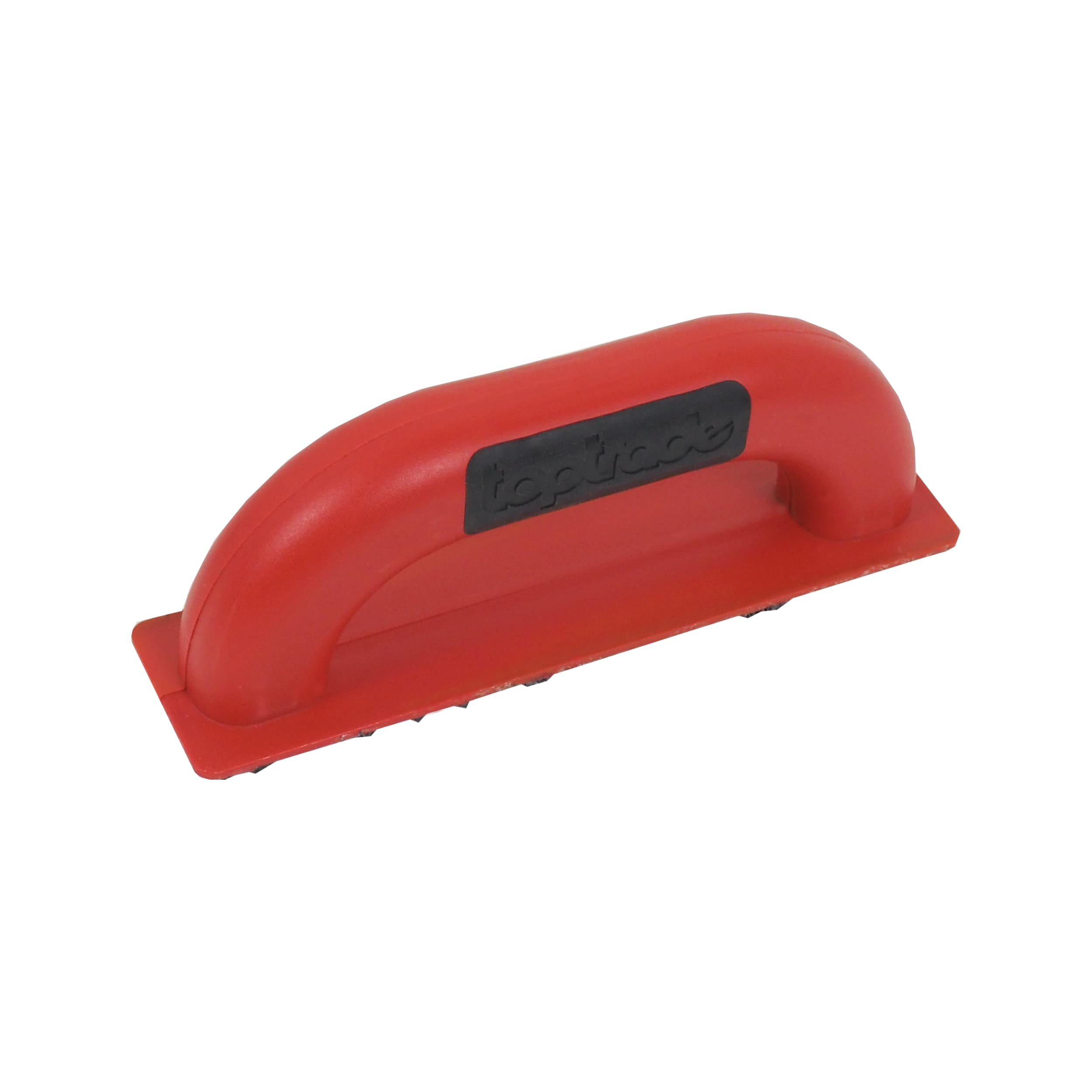 TOPTRADE brusné hladítko s kamínky, špaletové 205 × 50 mm, zrno 16