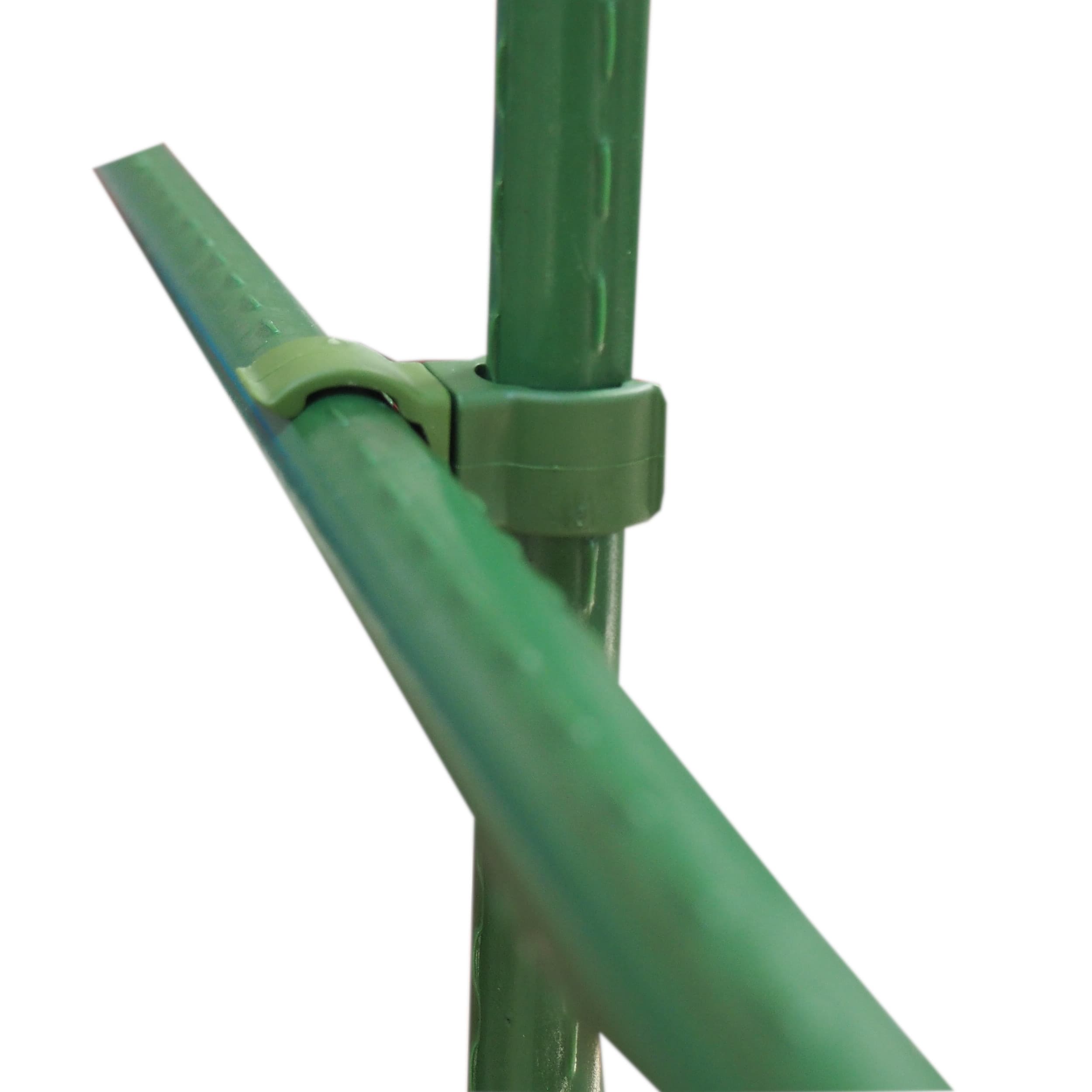 TOPTRADE zahradní tyč poplastovaná Ø 16 mm × 150 cm – zelená - náhled 4