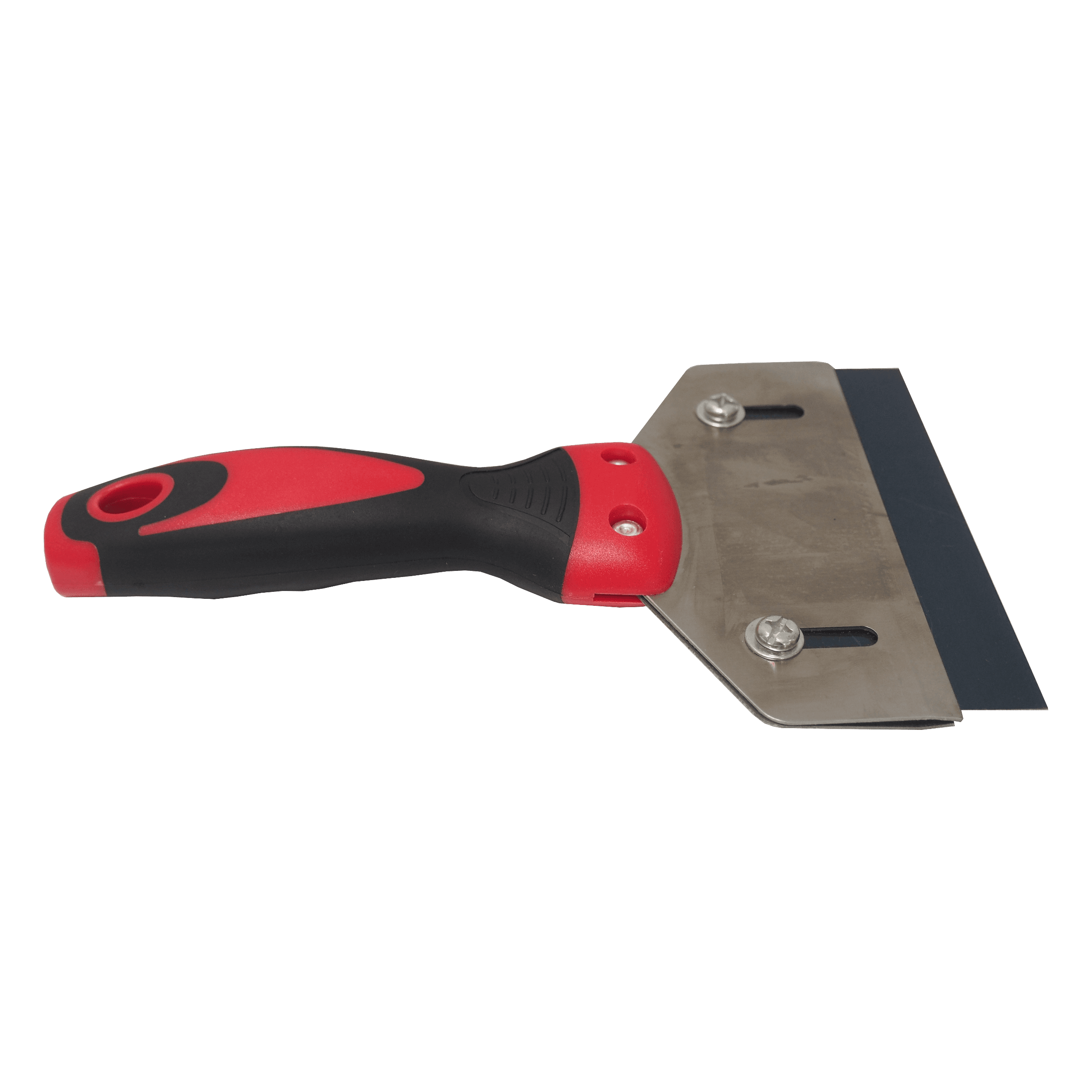 TOPTRADE škrabka malířská s gumovou rukojetí 125 mm