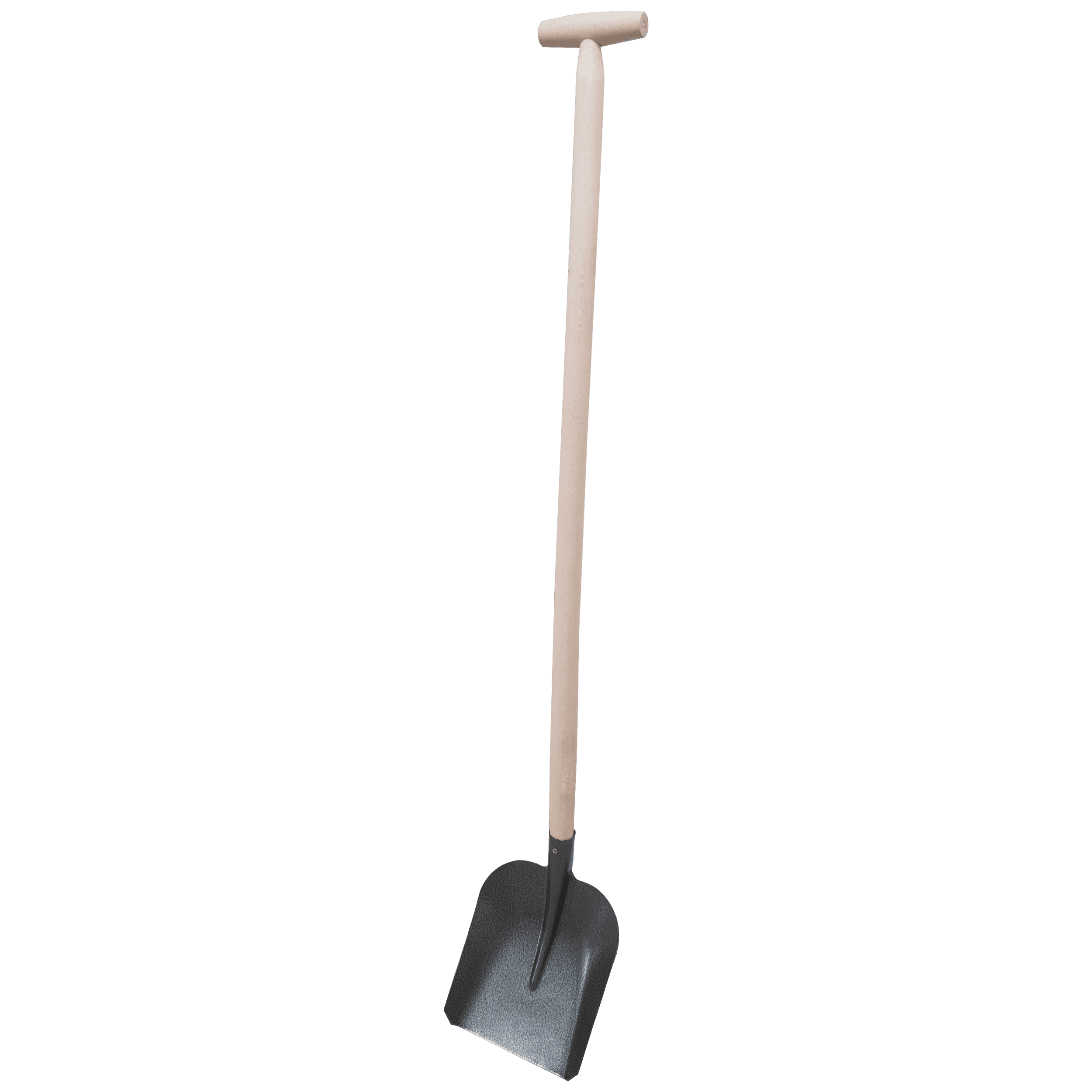 TOPTRADE lopata ocelová standard, kladívkový lak, rovná násada T 120 cm