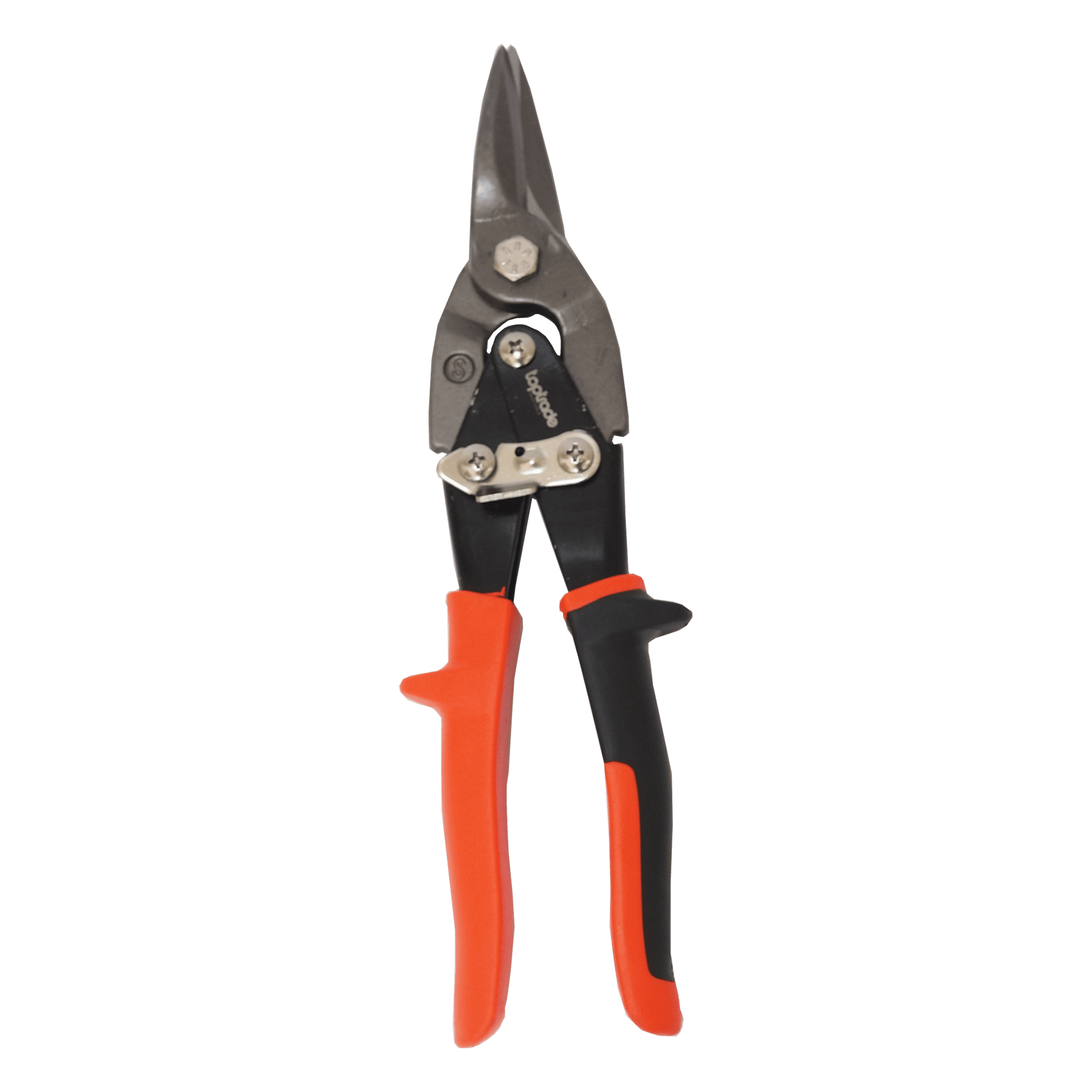 TOPTRADE nůžky na plech rovné 250 mm, CR‑V