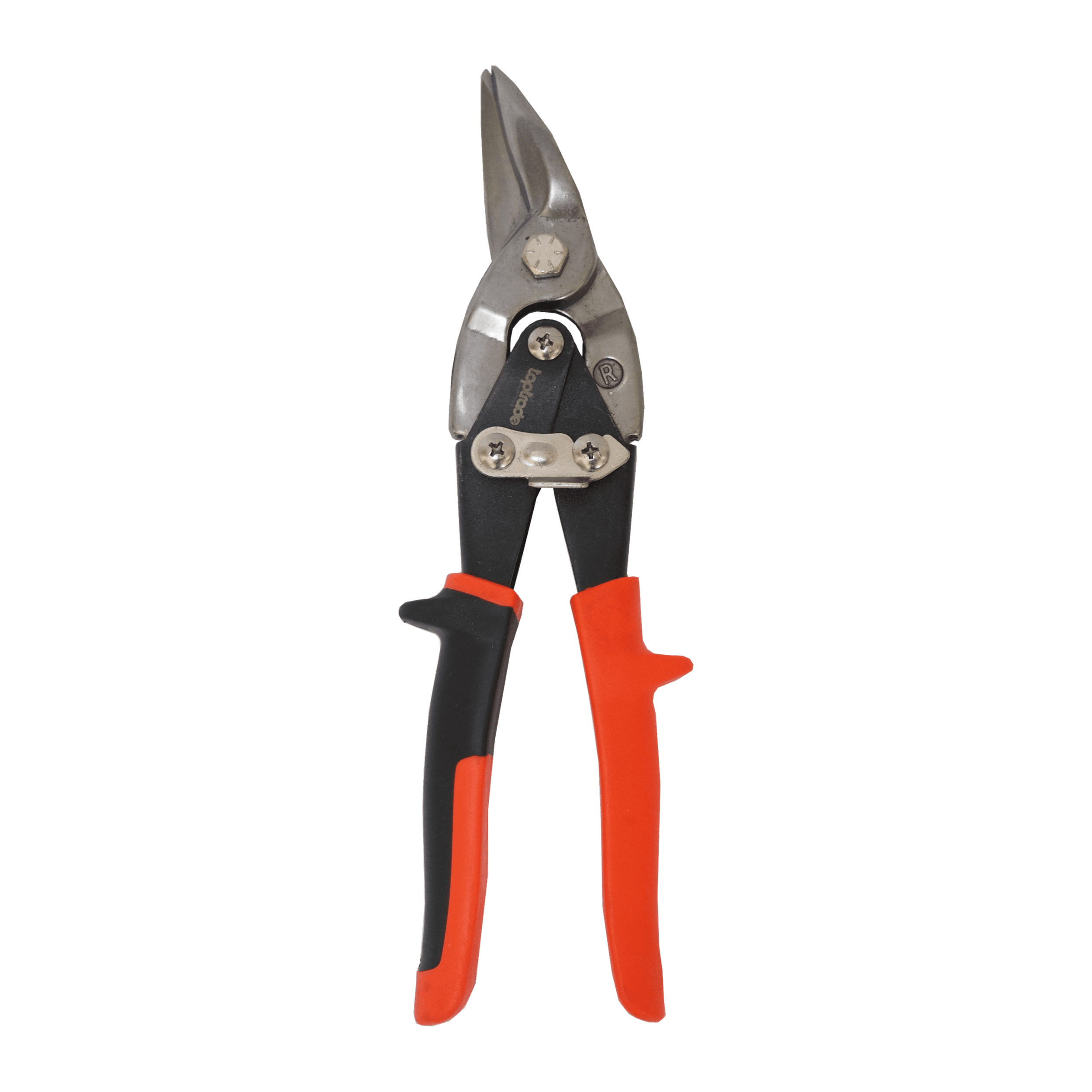 TOPTRADE nůžky na plech CR‑V, pravé, 250 mm