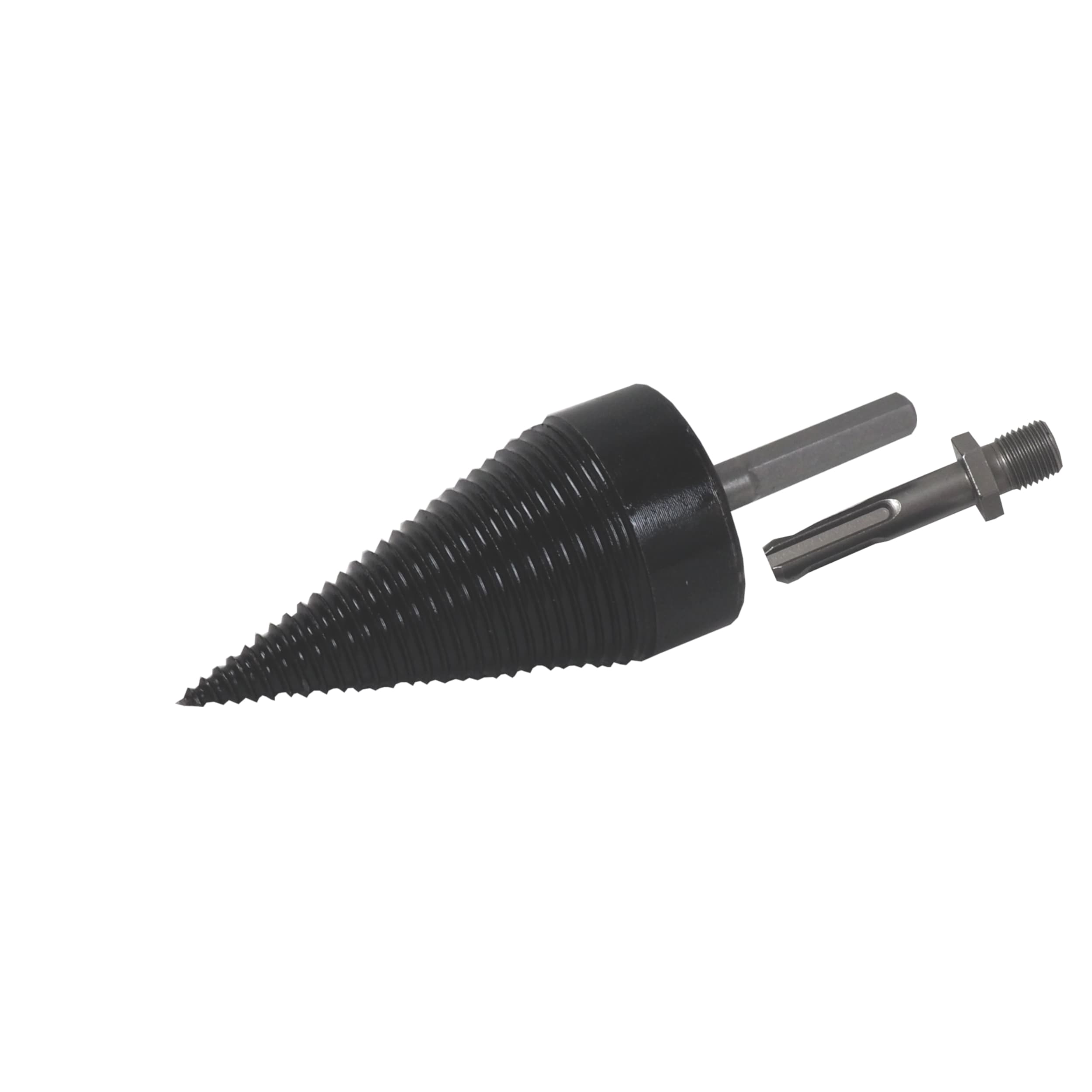 TOPTRADE štípací kužel 32×90 mm + 2 adaptéry 65 mm