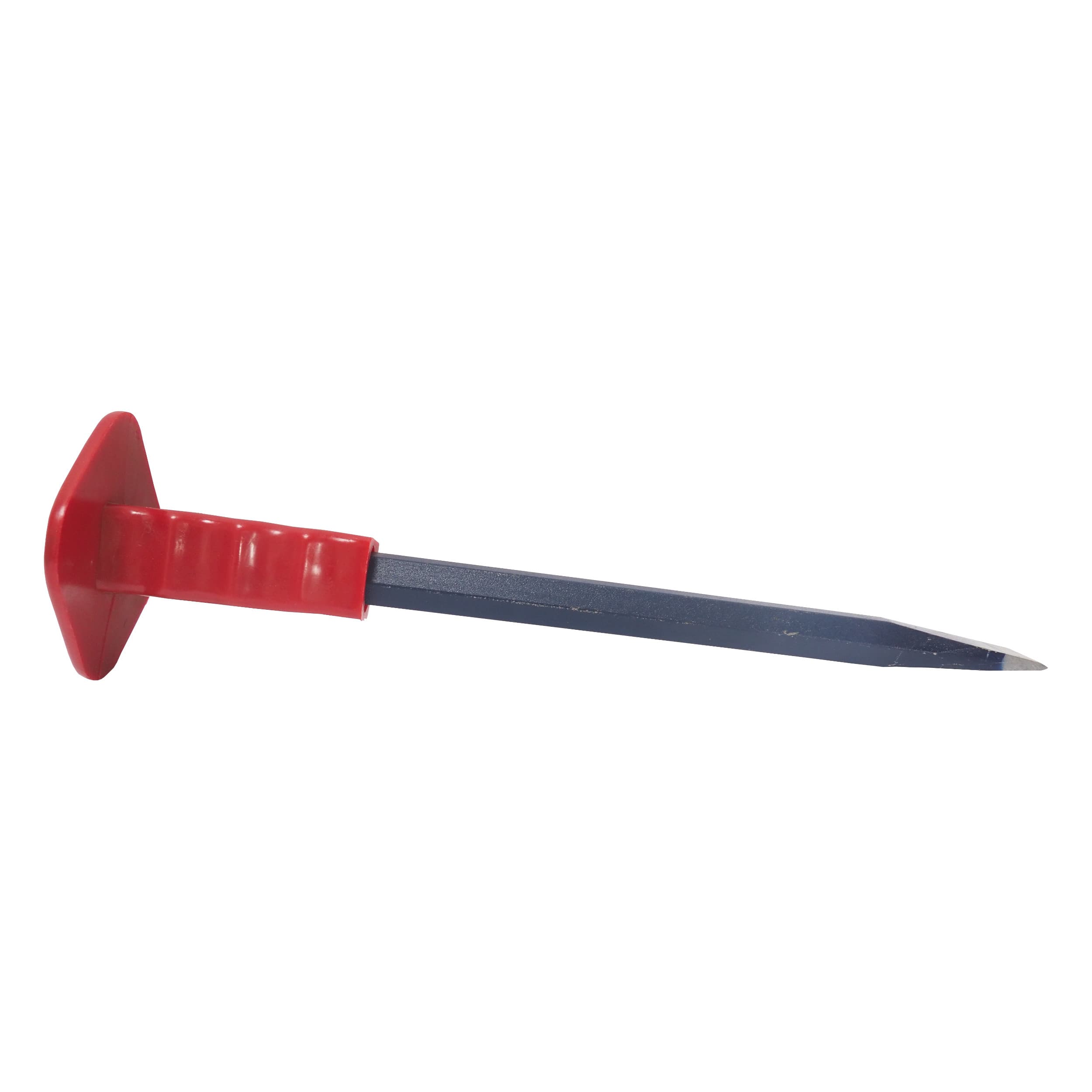 TOPTRADE sekáč zámečnický plochý 350 mm s gumovou rukojetí