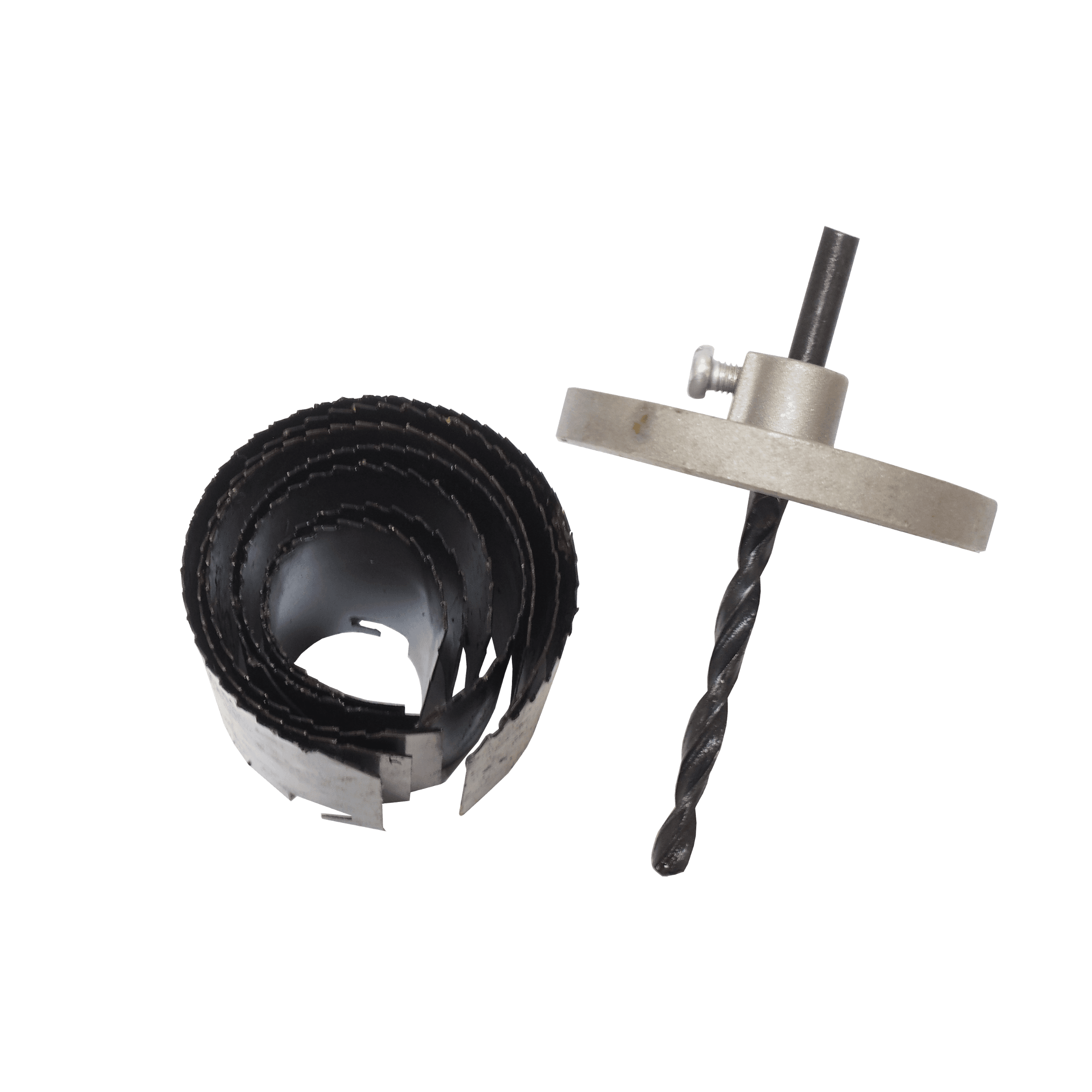 TOPTRADE vykružovák stavitelný, pilkový Ø 26–63 mm, hloubka 50 mm
