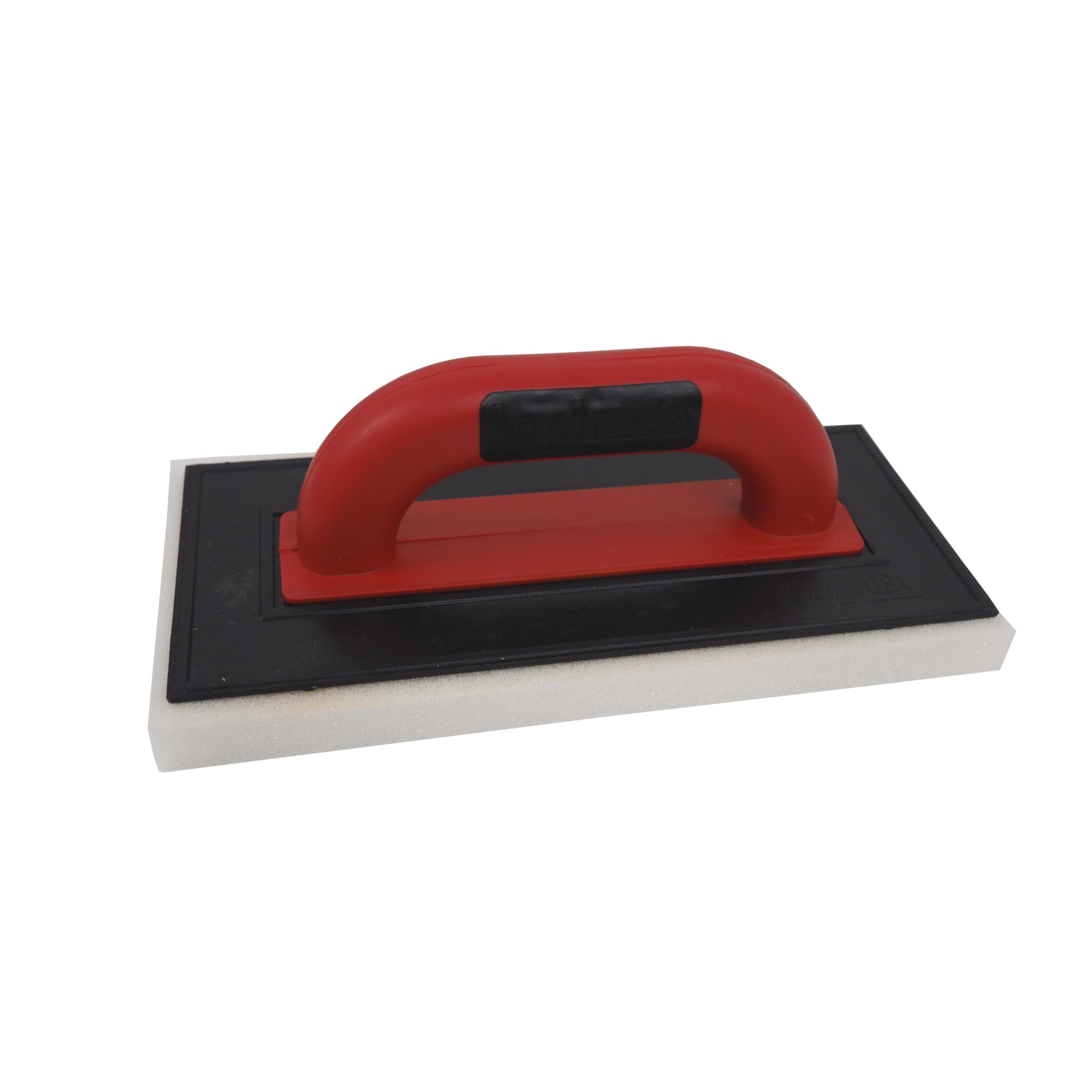 TOPTRADE hladítko ABS s jemným molitanem PROFESSIONAL 250×130×20 mm