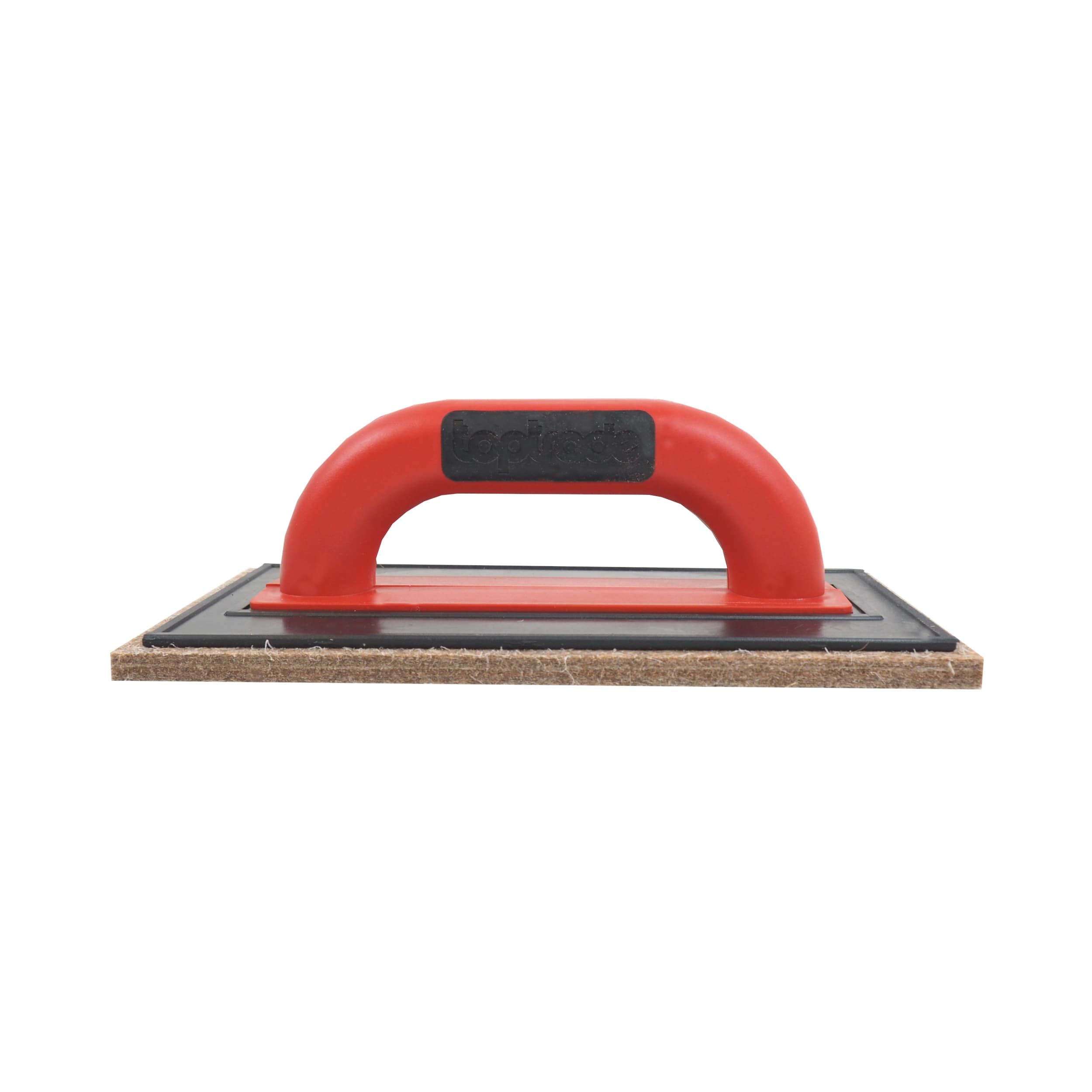 TOPTRADE hladítko ABS s hnědou plstí PROFESSIONAL 250 x 130 x 10 mm - náhled 3