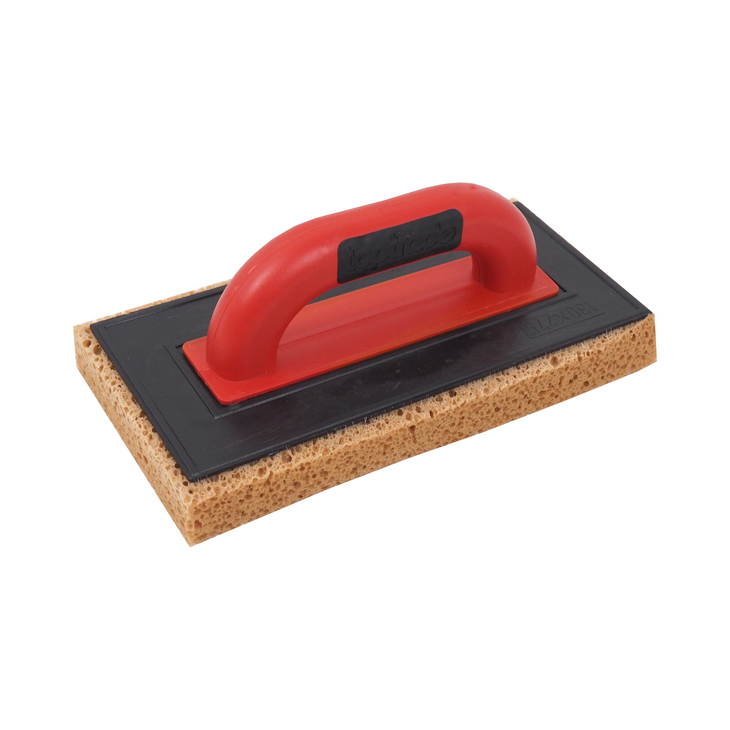 TOPTRADE hladítko s mořskou houbou 250 × 130 × 30 mm
