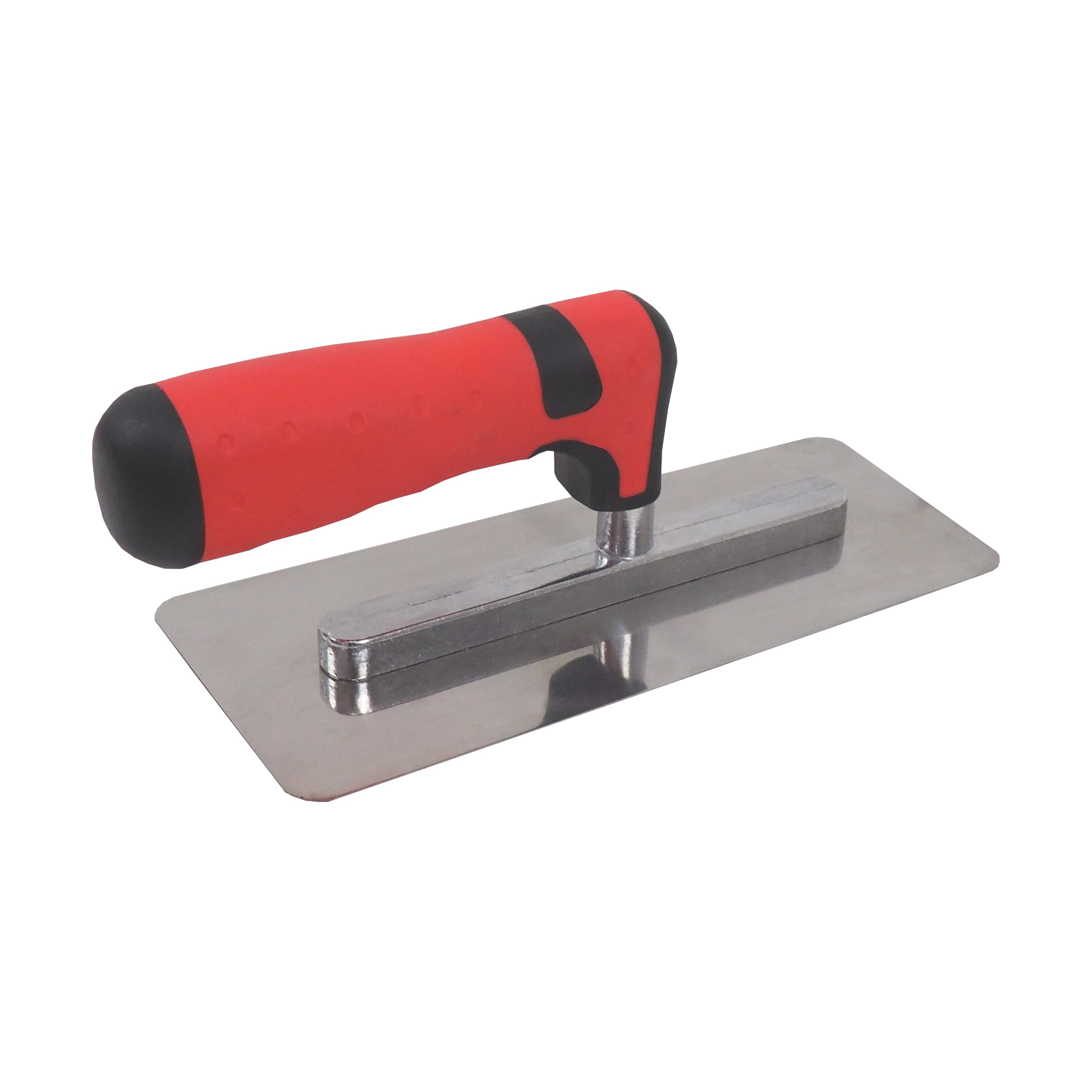 TOPTRADE benátské hladítko nerezové 200 × 90/80 mm, pogumovaná rukojeť - náhled 3