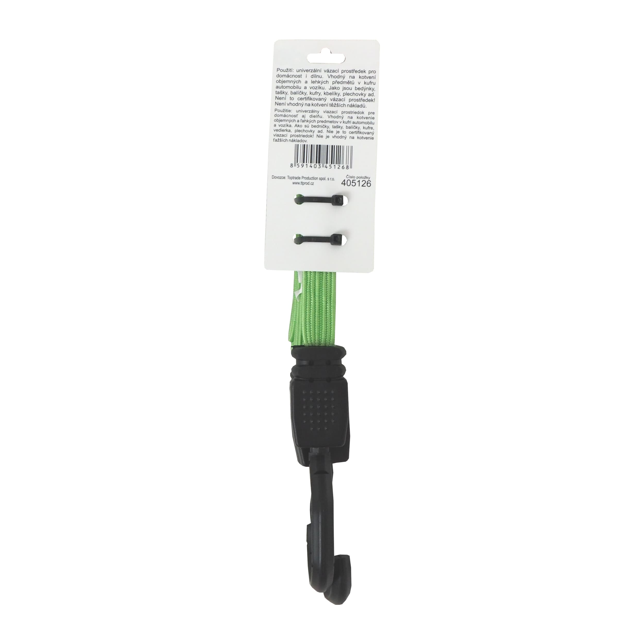 TOPTRADE expander lano Ø 18 mm, 80–180 cm, 20 kg - náhled 5