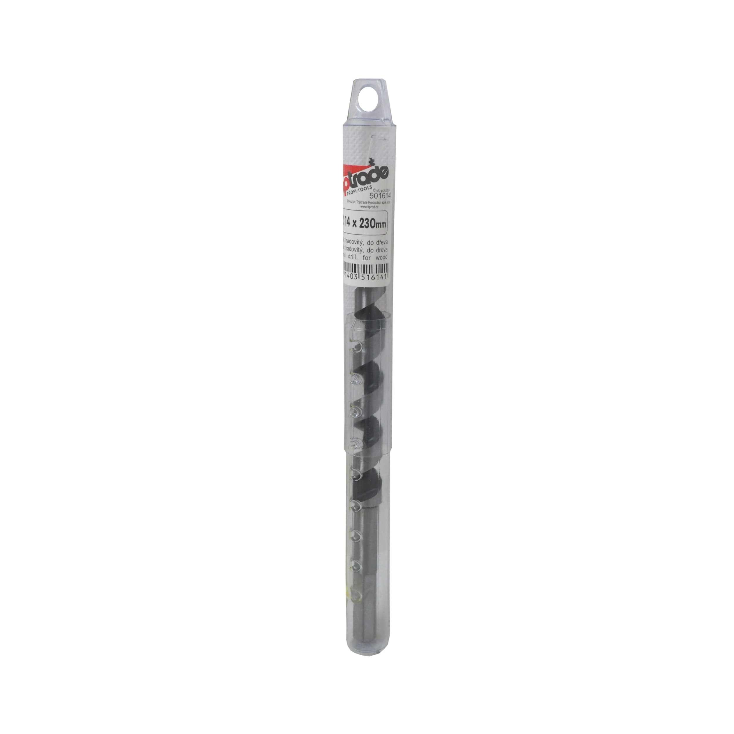 TOPTRADE vrták hadovitý do dřeva Ø 14 × 230 mm - náhled 2