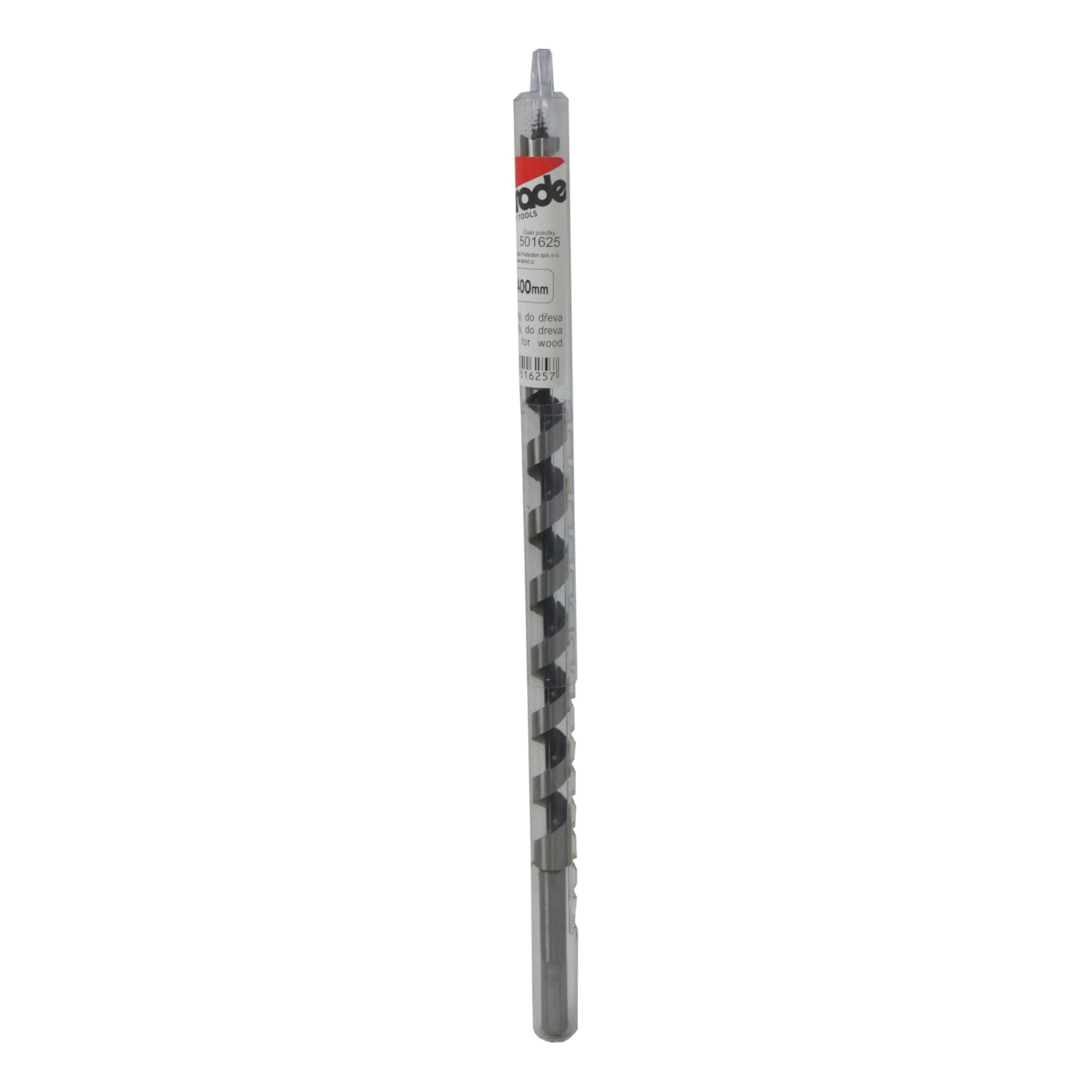 TOPTRADE vrták hadovitý do dřeva Ø 16 × 400 mm, šestihranná stopka - náhled 2