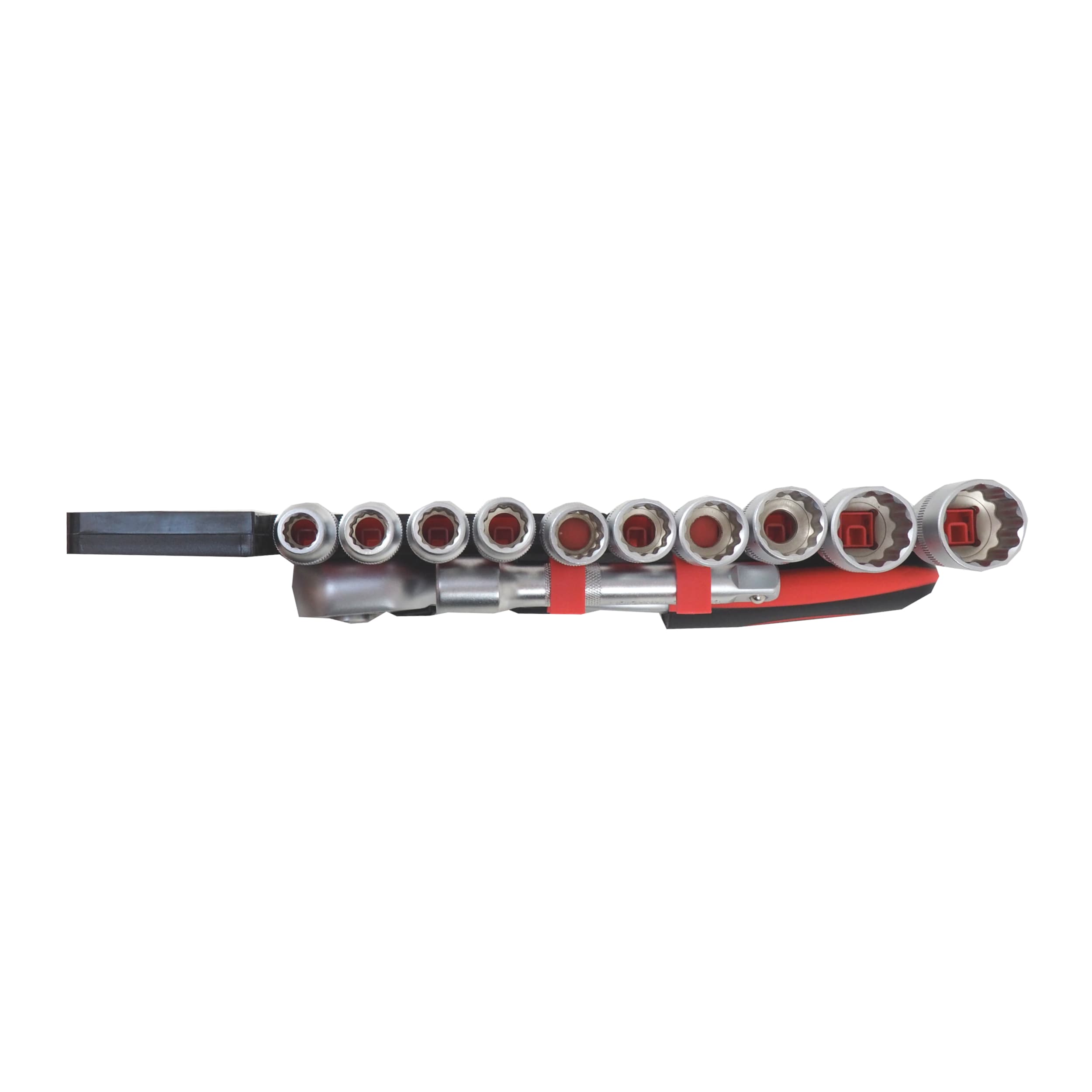 TOPTRADE gola sada 12 ks s ráčnou 1/2'' - náhled 5