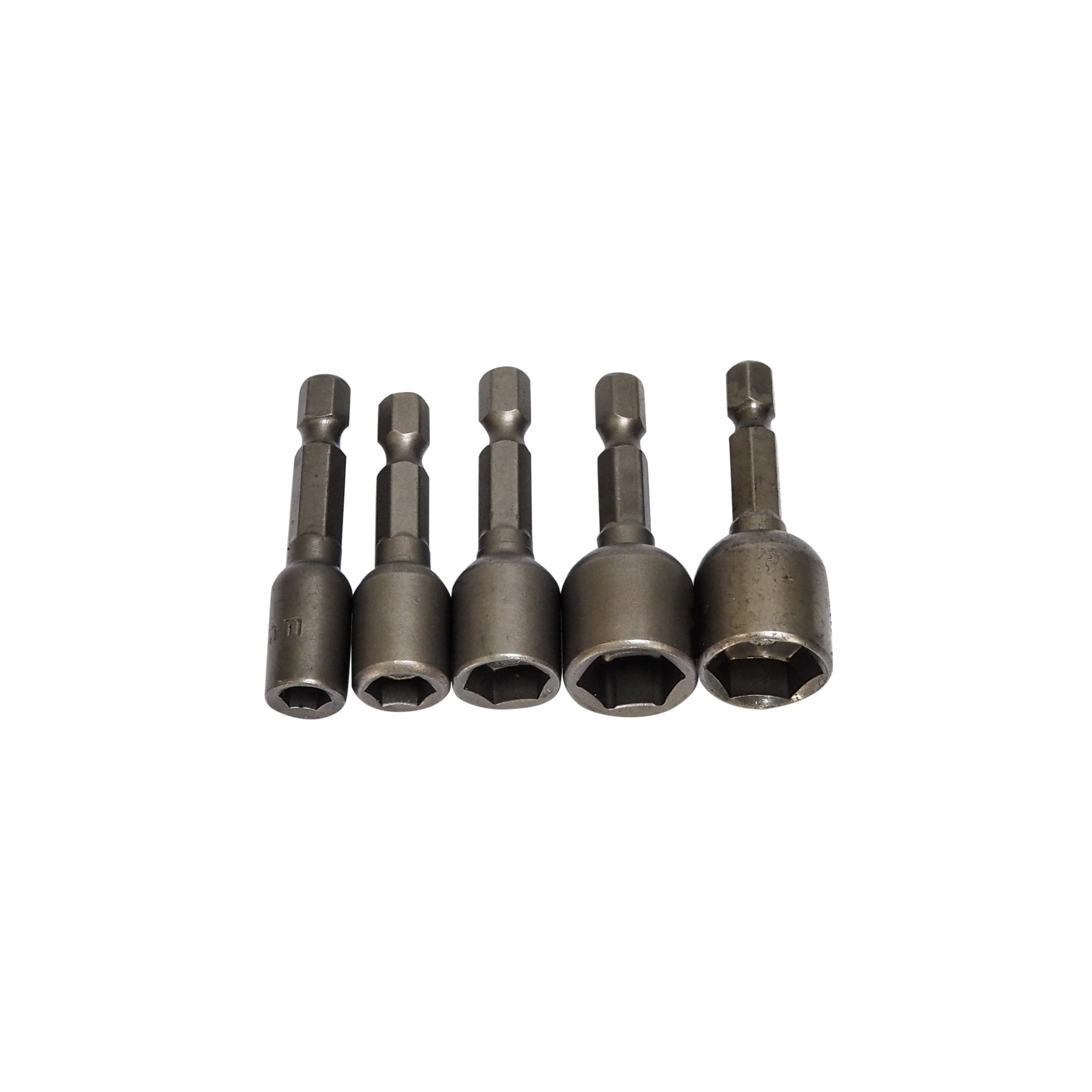 Sada magnetických nástavců 6–13 mm, 5 ks, 1/4" HEX, 48 mm